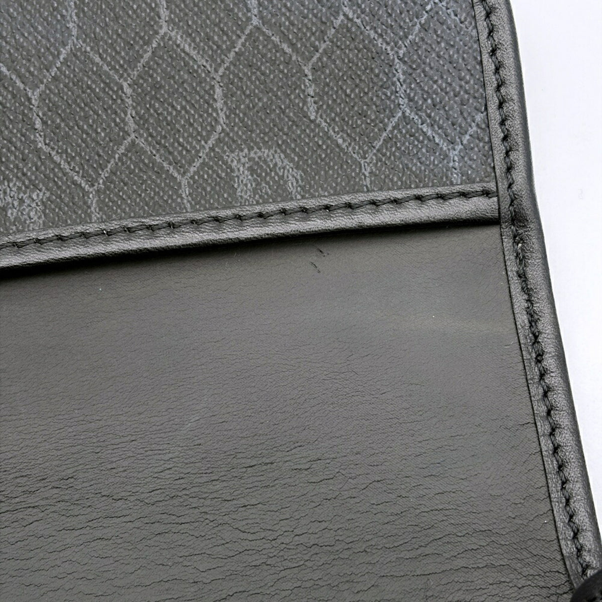 Christian Dior Black Pvc Leather Pochette Shoulder Bag (Pre-Owned)