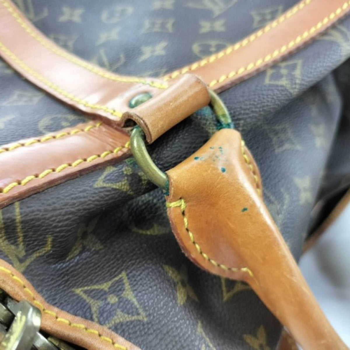 Louis Vuitton Brown Monogram Boston Bag Handbag (Pre-Owned)
