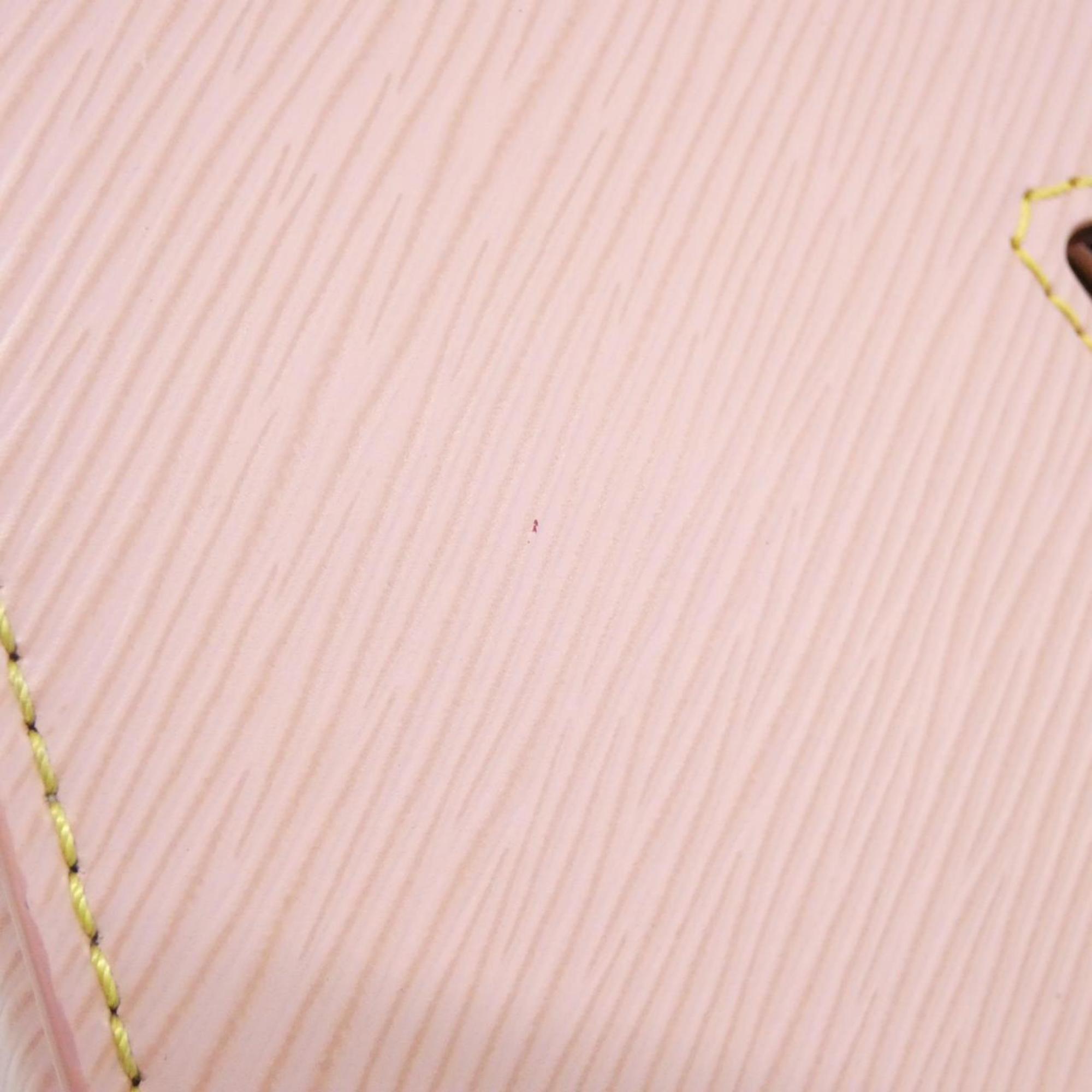 Louis Vuitton Pink Leather Shoulder Bag (Pre-Owned)