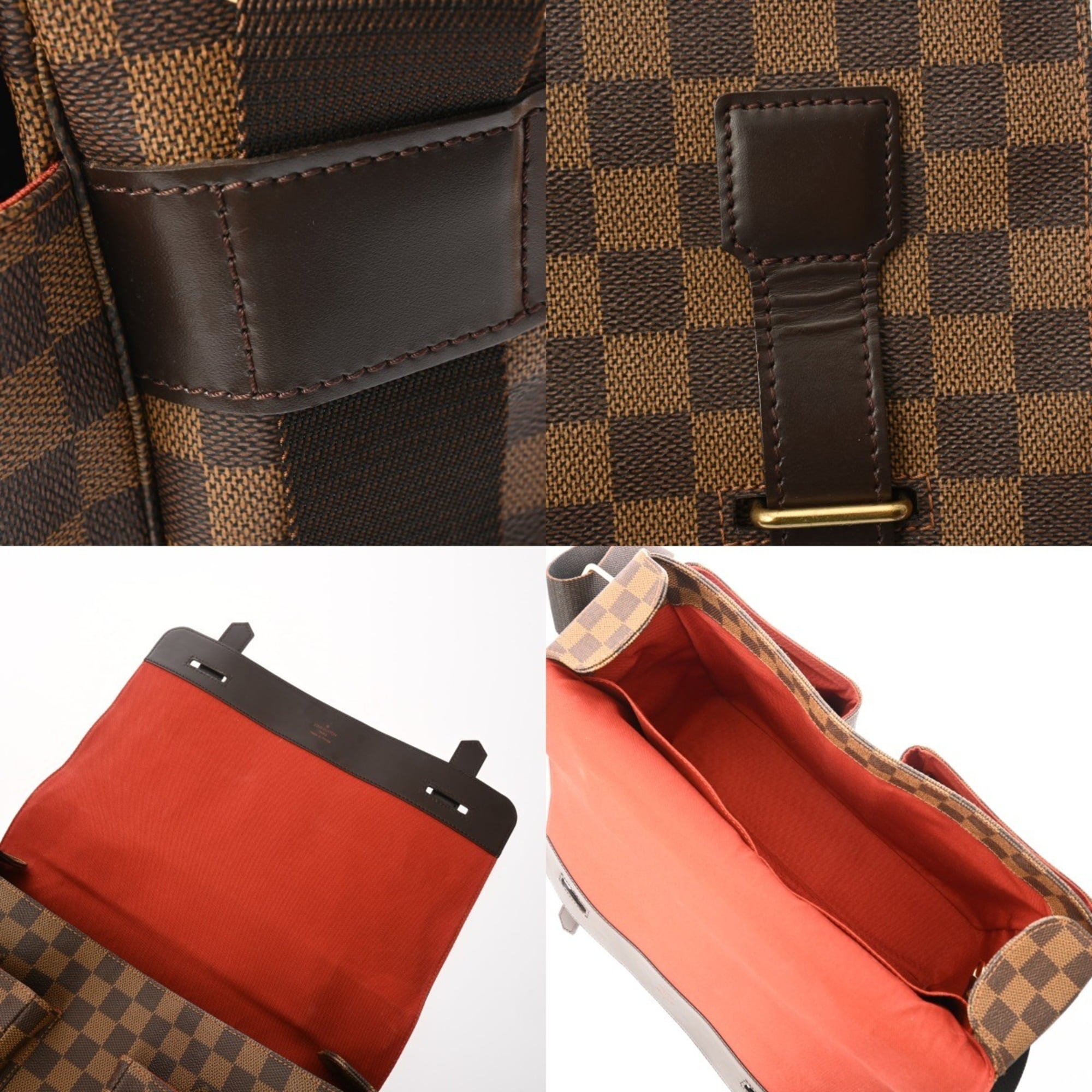 Louis Vuitton Brown Damier Canvas Shoulder Bag (Pre-Owned)