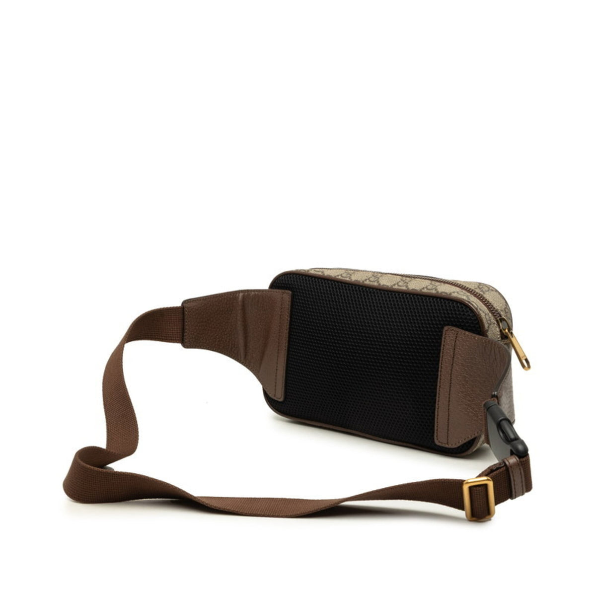 Gucci Beige Brown Gg Supreme Shoulder Bag Sling Bag (Pre-Owned)