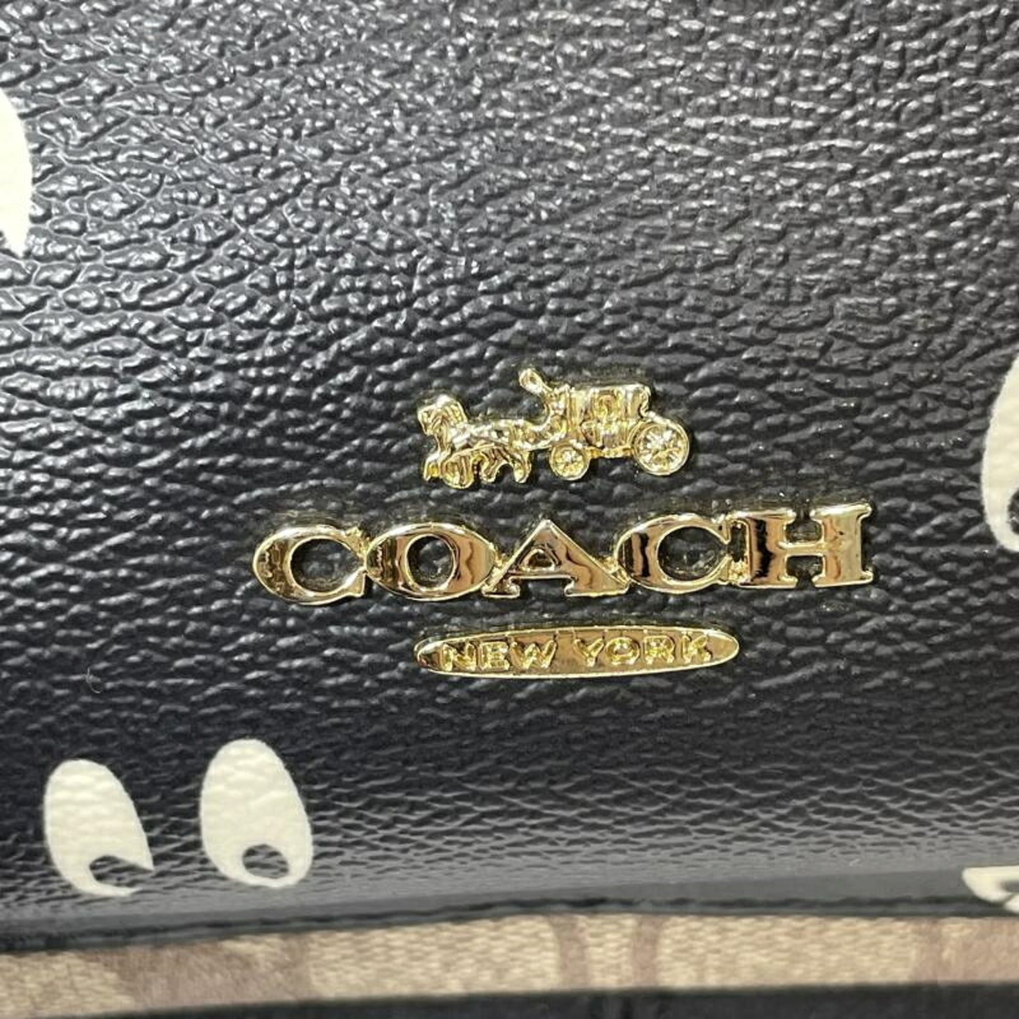 Coach Black Brown Backpack (Pre-Owned)
