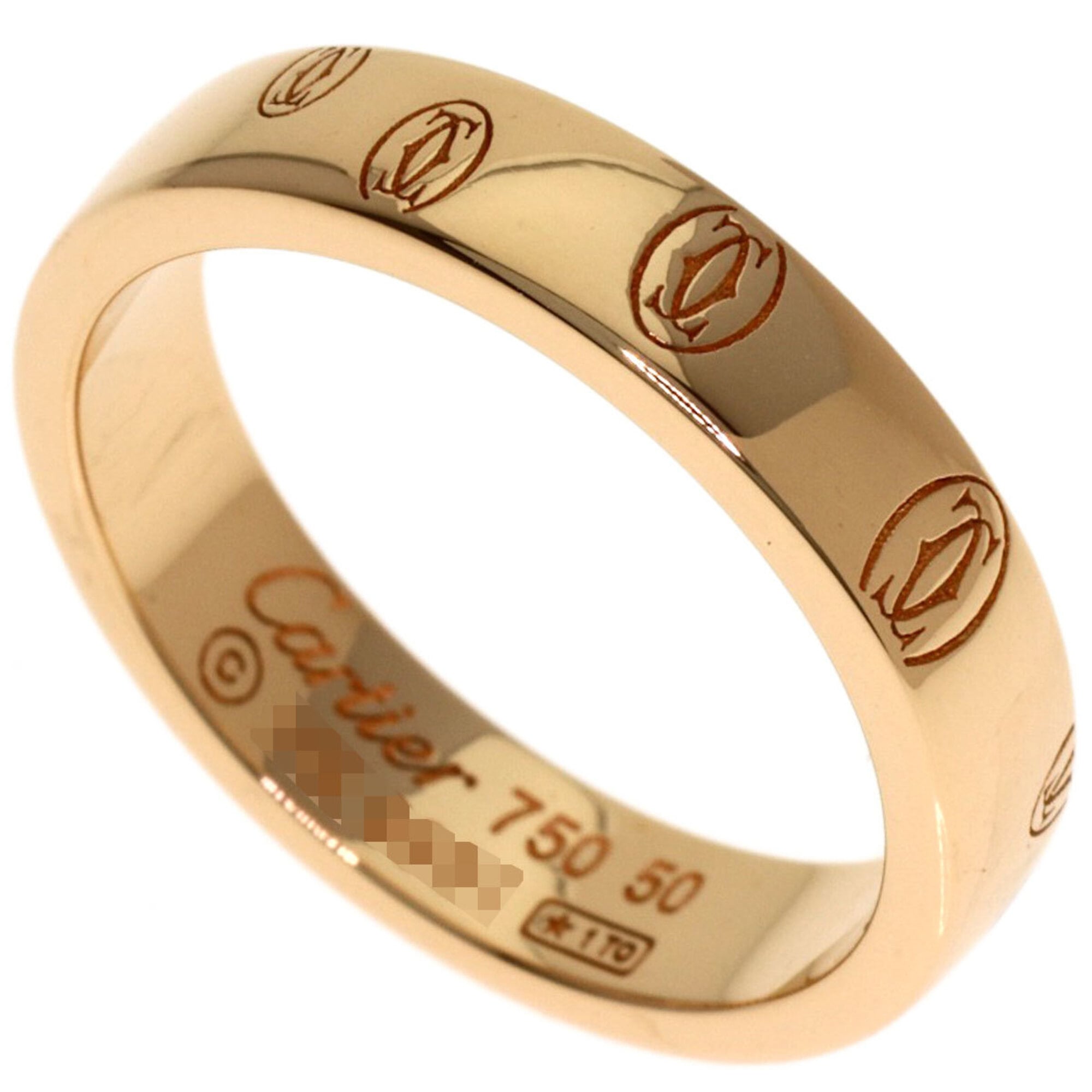 Cartier Pink Gold (18K) Band Ring (Pre-Owned)
