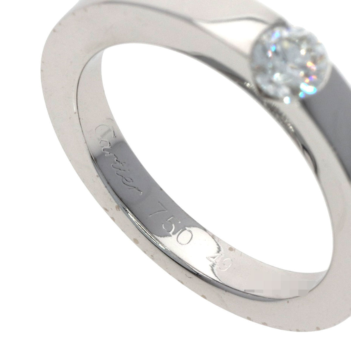 Cartier White Gold (18K) Band Ring (Pre-Owned)