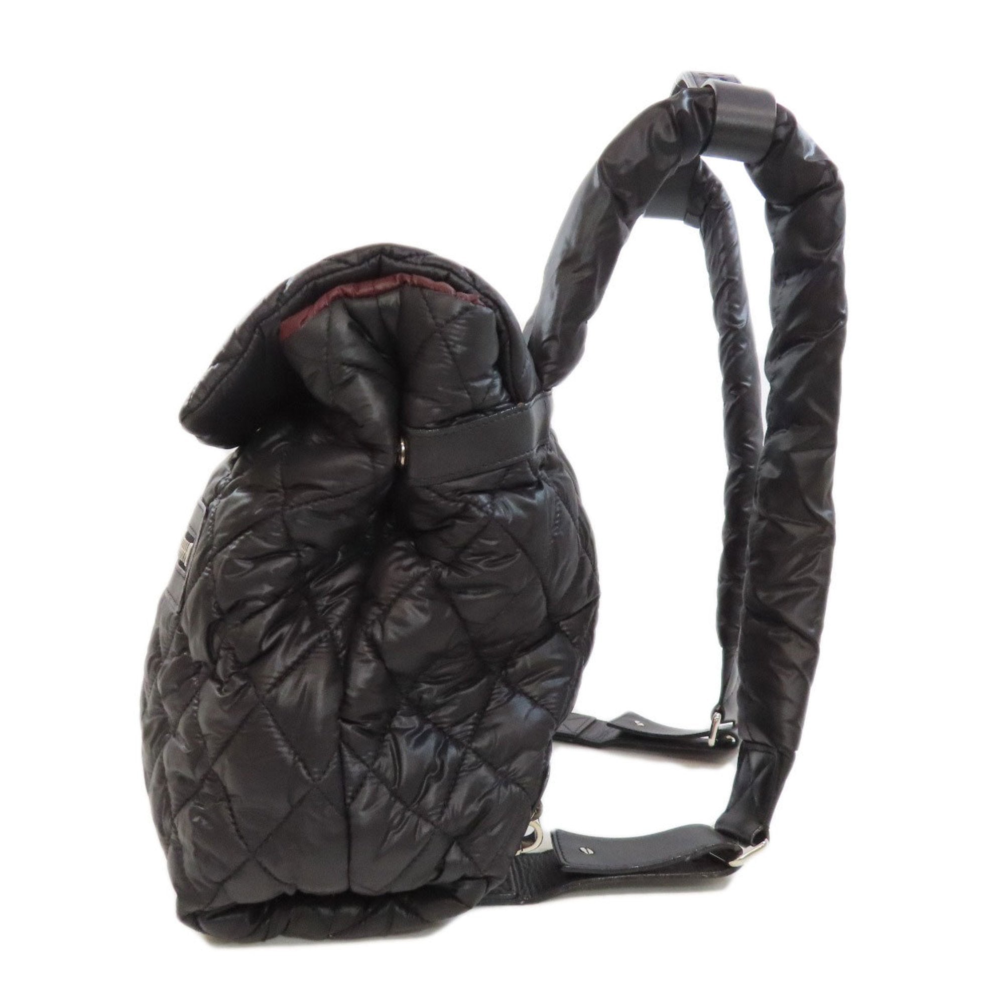 Chanel Black Nylon Backpack (Pre-Owned)