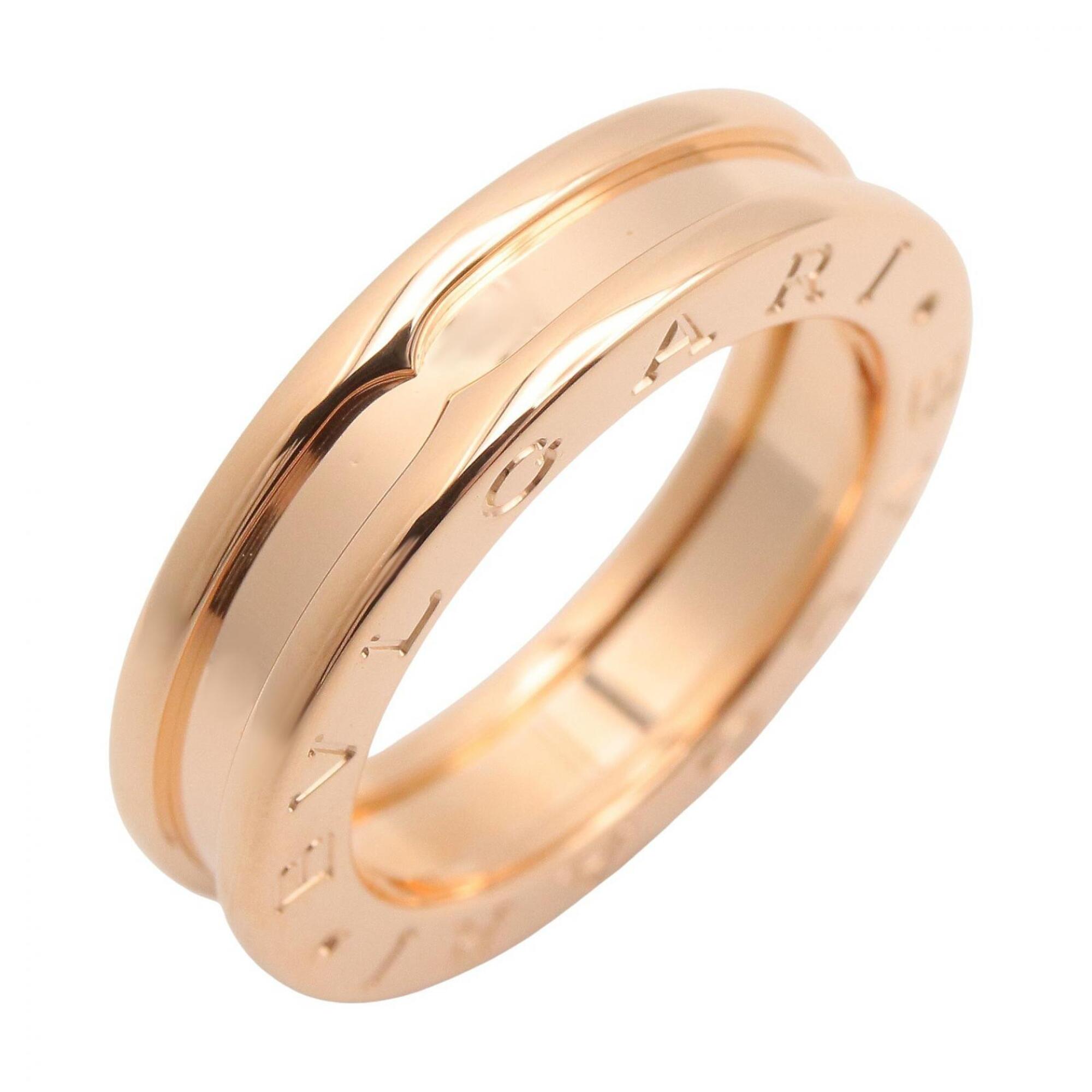 Bvlgari Gold Pink Gold (18K) Band Ring (Pre-Owned)