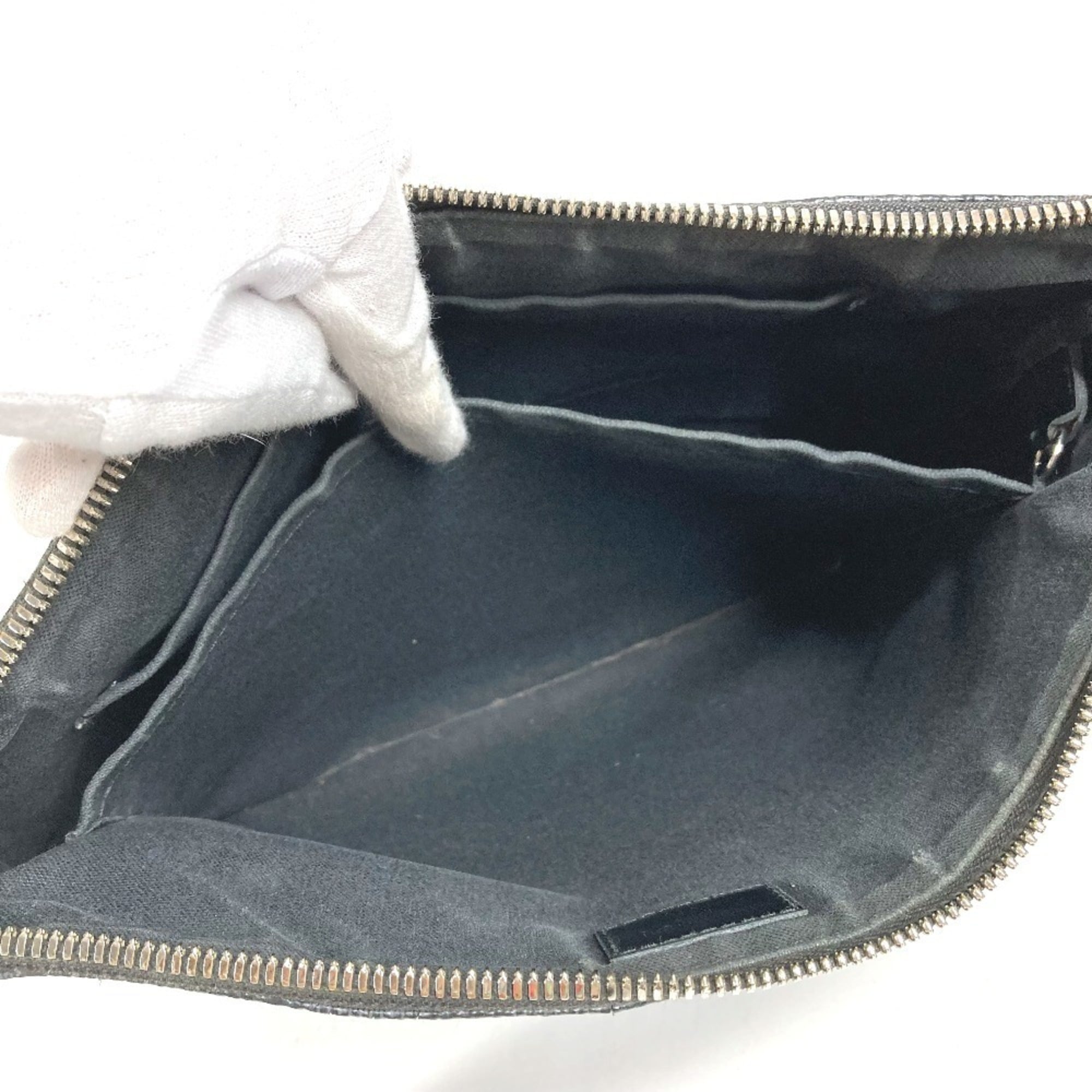 Louis Vuitton Black Damier Graphite Shoulder Bag (Pre-Owned)