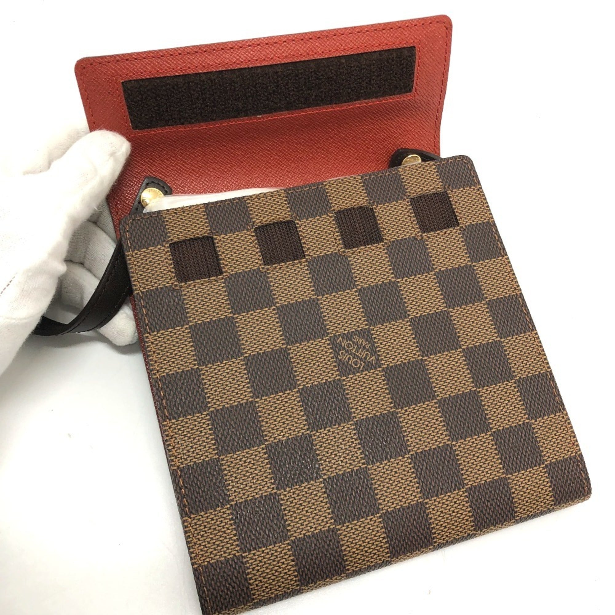 Louis Vuitton Brown Damier Canvas Shoulder Bag (Pre-Owned)