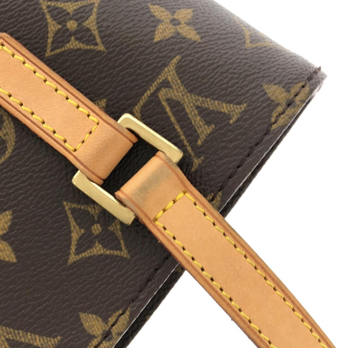 Louis Vuitton Marron Coated Canvas Handbag (Pre-Owned)