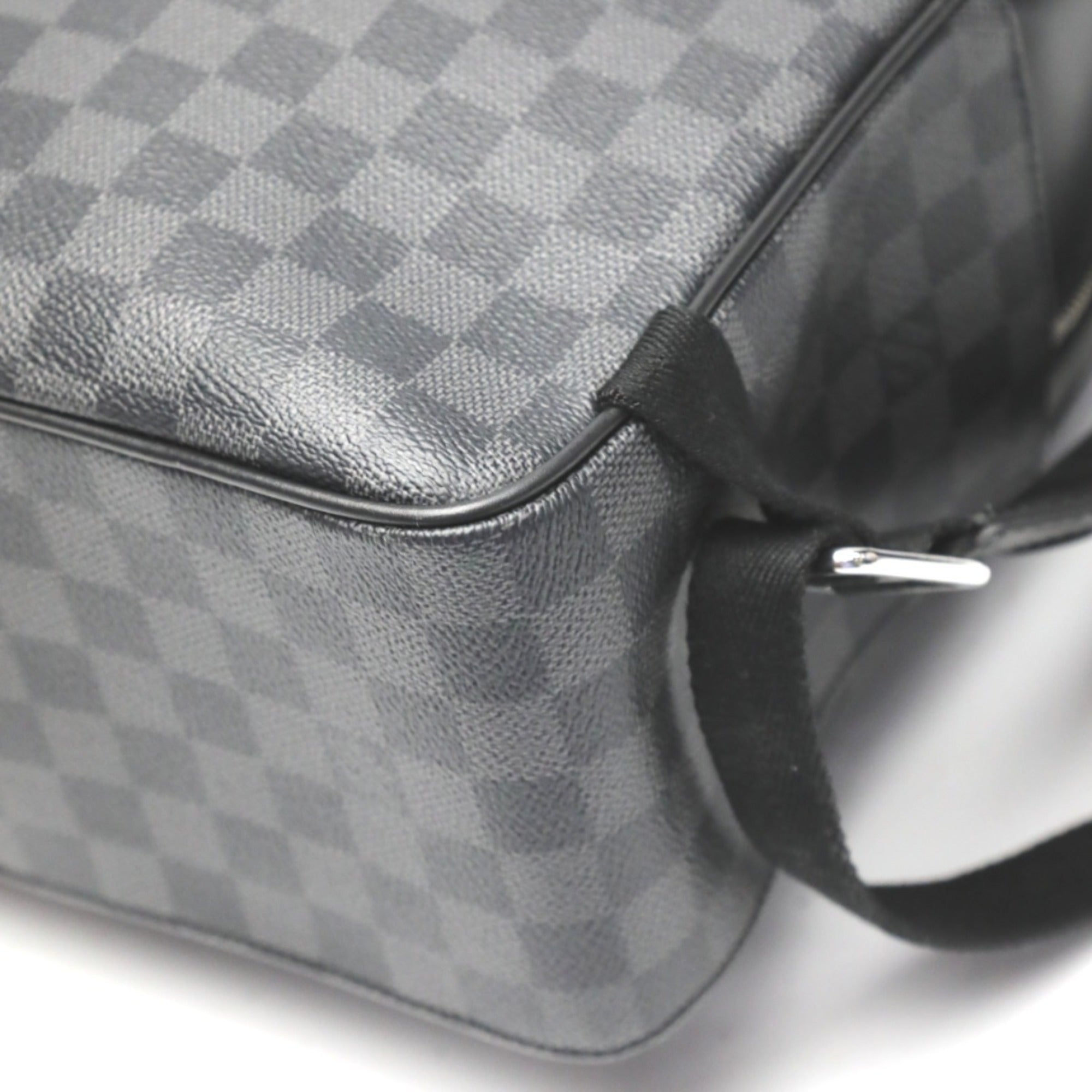 Louis Vuitton Damier Graphite Black Damier Graphite Backpack (Pre-Owned)