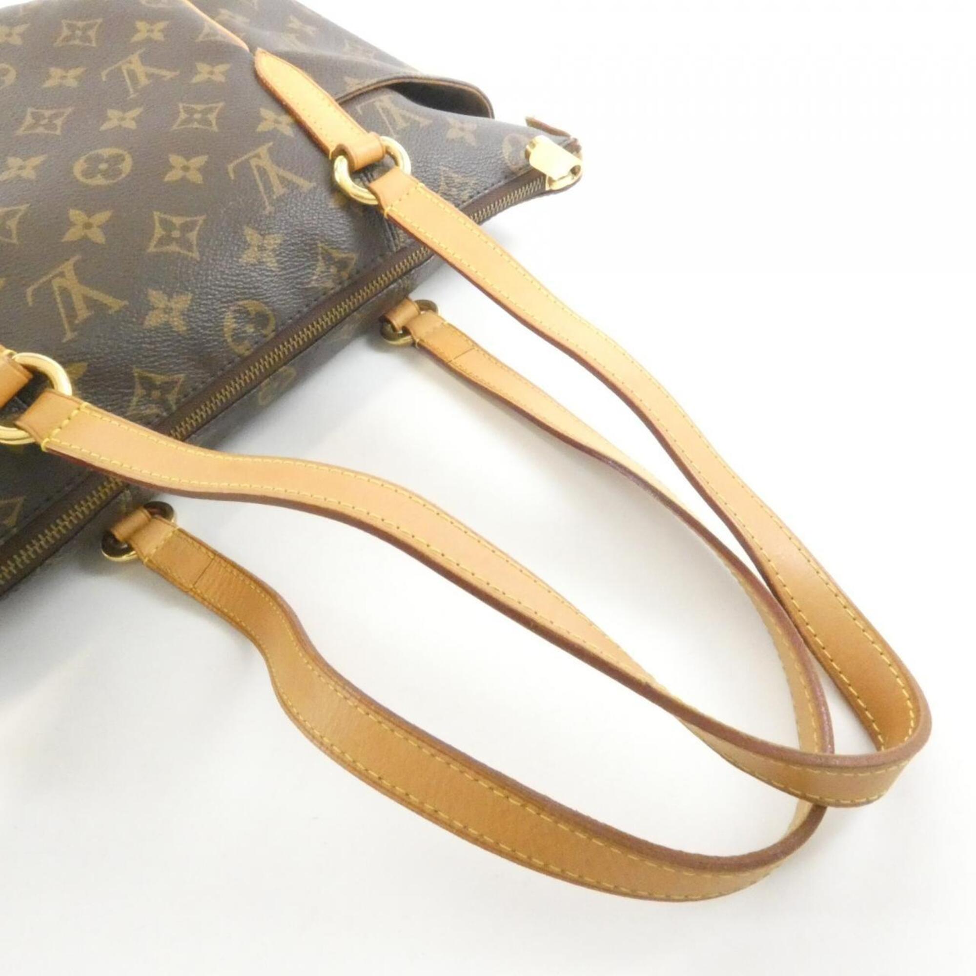 Louis Vuitton Marron Coated Canvas Handbag (Pre-Owned)