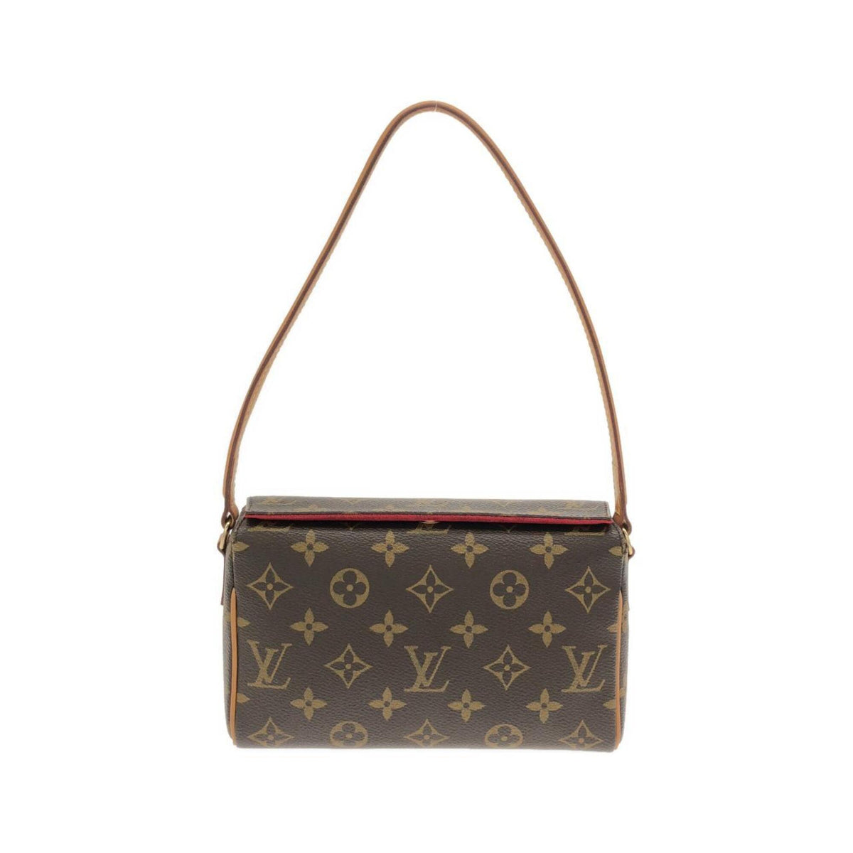 Louis Vuitton Marron Coated Canvas Handbag (Pre-Owned)