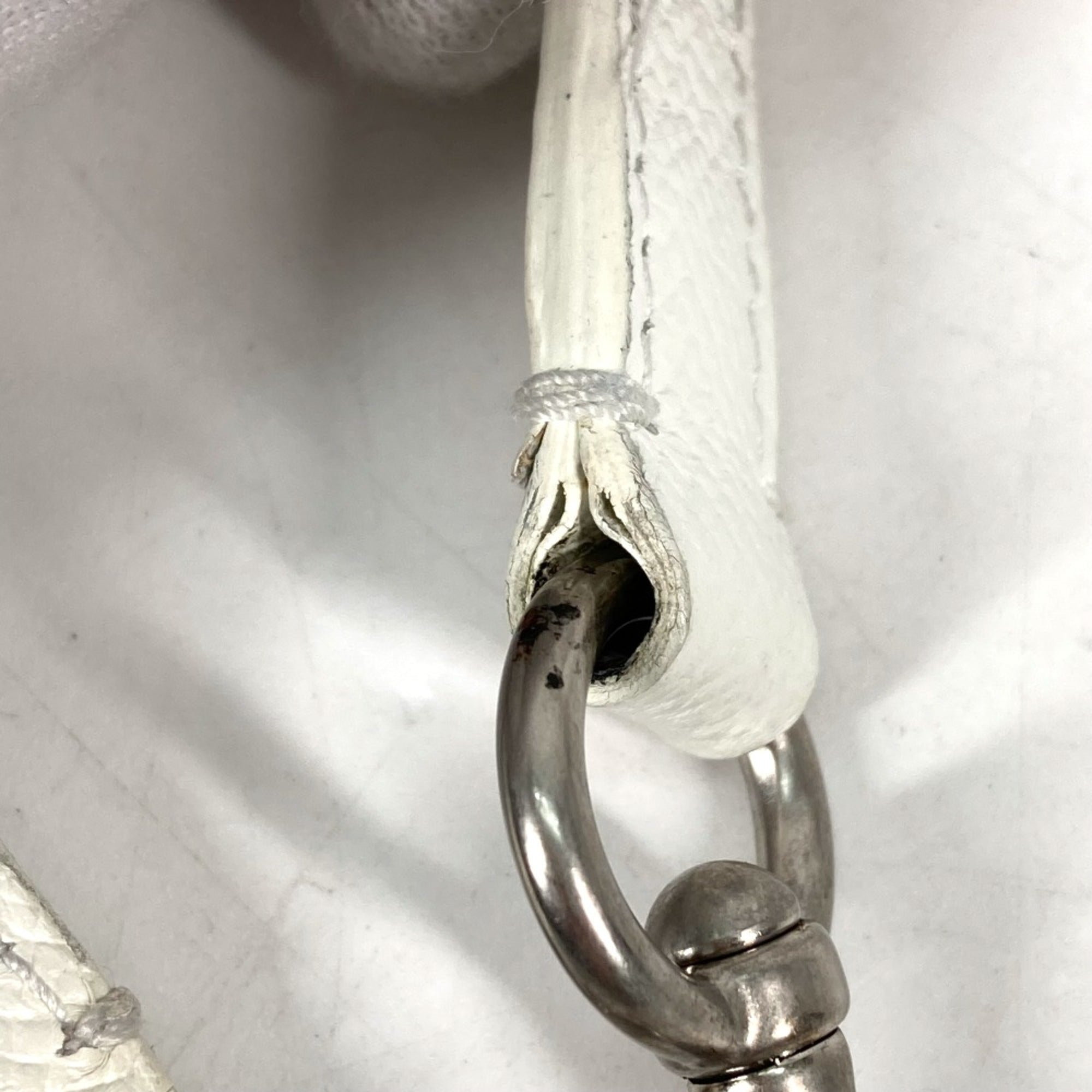 Balenciaga White Leather Shoulder Bag (Pre-Owned)