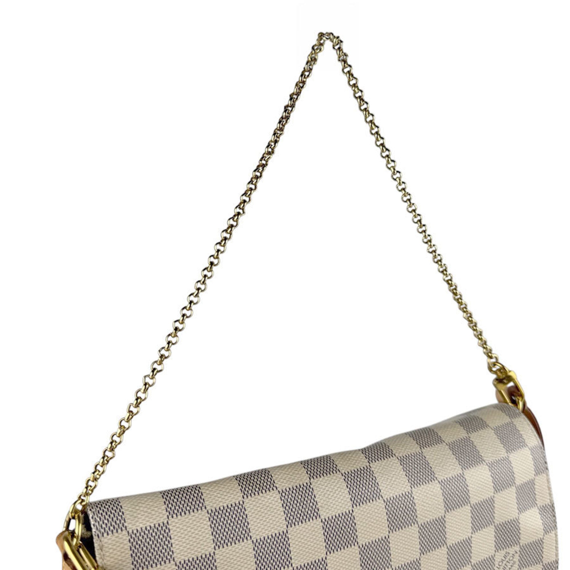 Louis Vuitton Damier Azur Damier Azur Handbag Shoulder Bag (Pre-Owned)