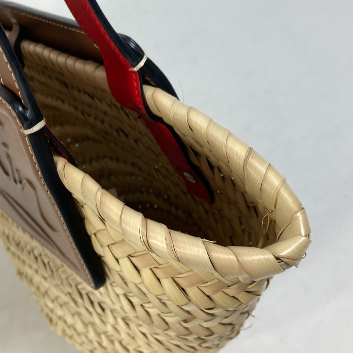 Christian Louboutin Beige Cloth Handbag (Pre-Owned)