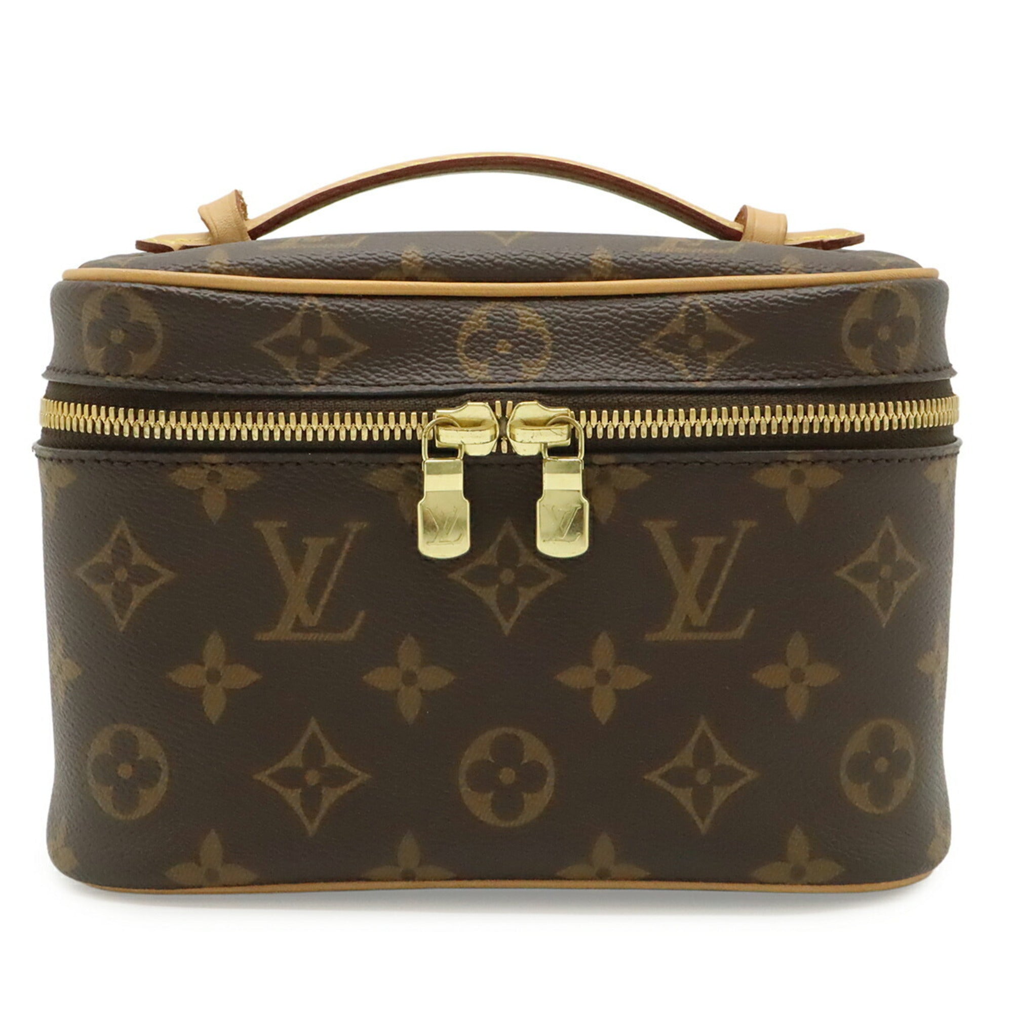 Louis Vuitton Brown Monogram White Monogram Handbag Pouch (Pre-Owned)