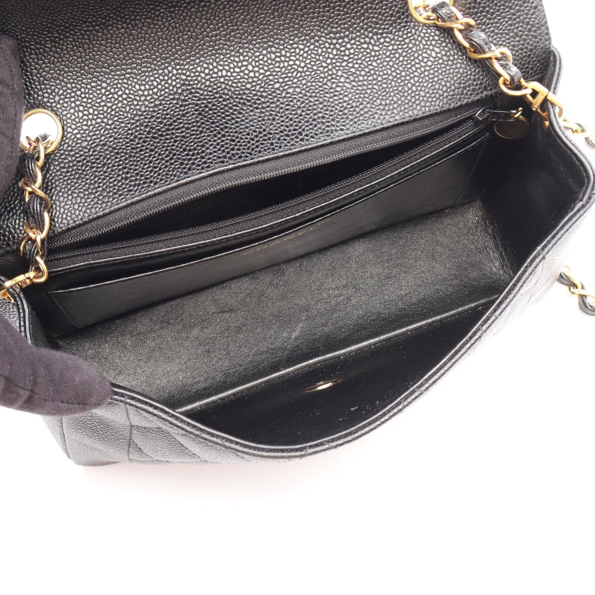 Chanel Grained Calfskin Handbag Shoulder Bag (Pre-Owned)