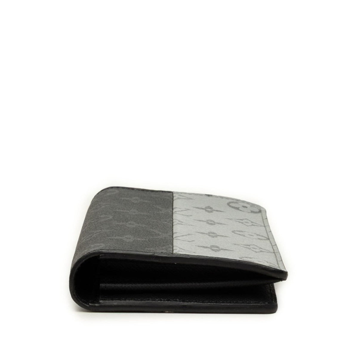 Louis Vuitton Black Monogram Eclipse Pvc Leather Long Wallet (Bi-Fold) (Pre-Owned)