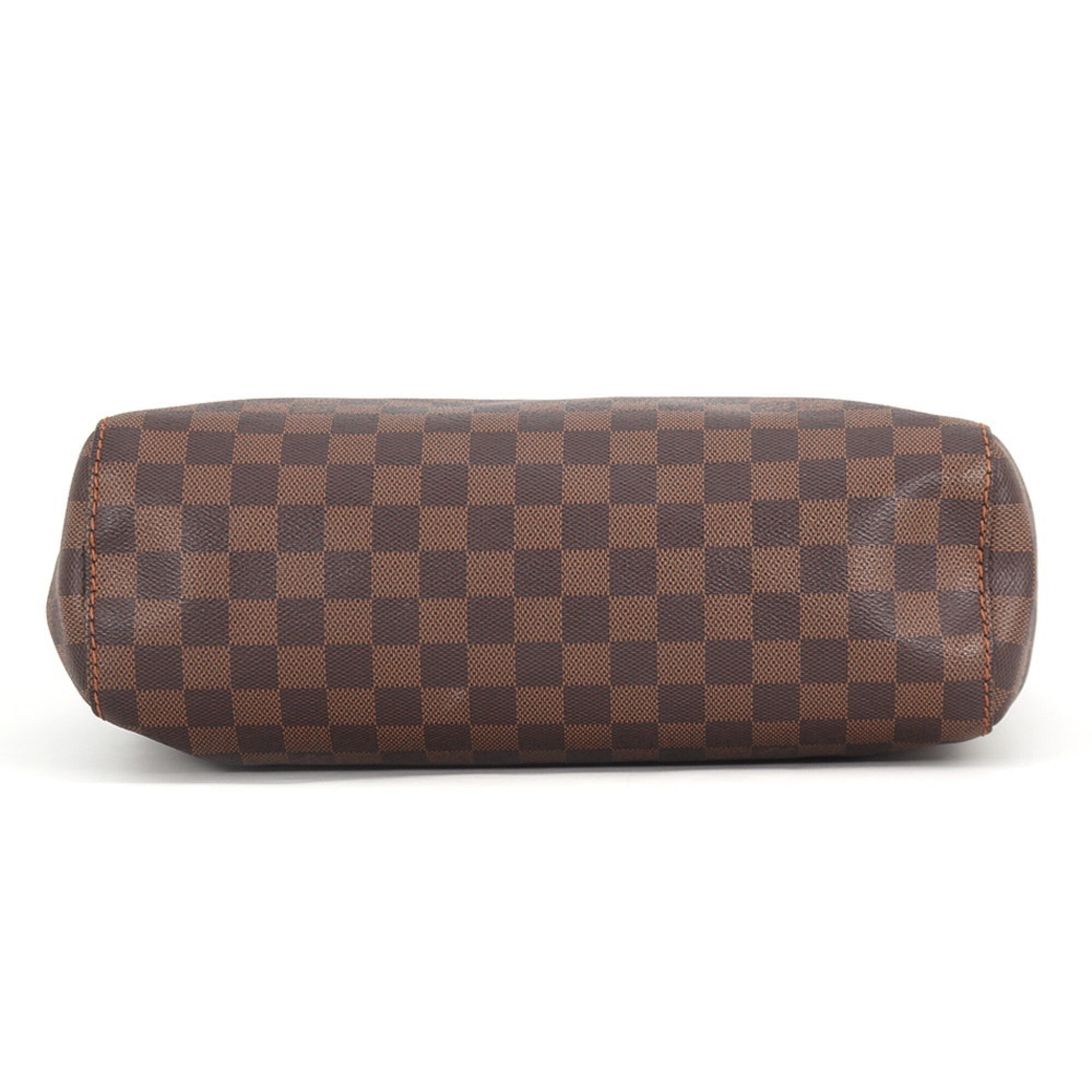 Louis Vuitton Damier Brown Damier Canvas Ebene Handbag (Pre-Owned)