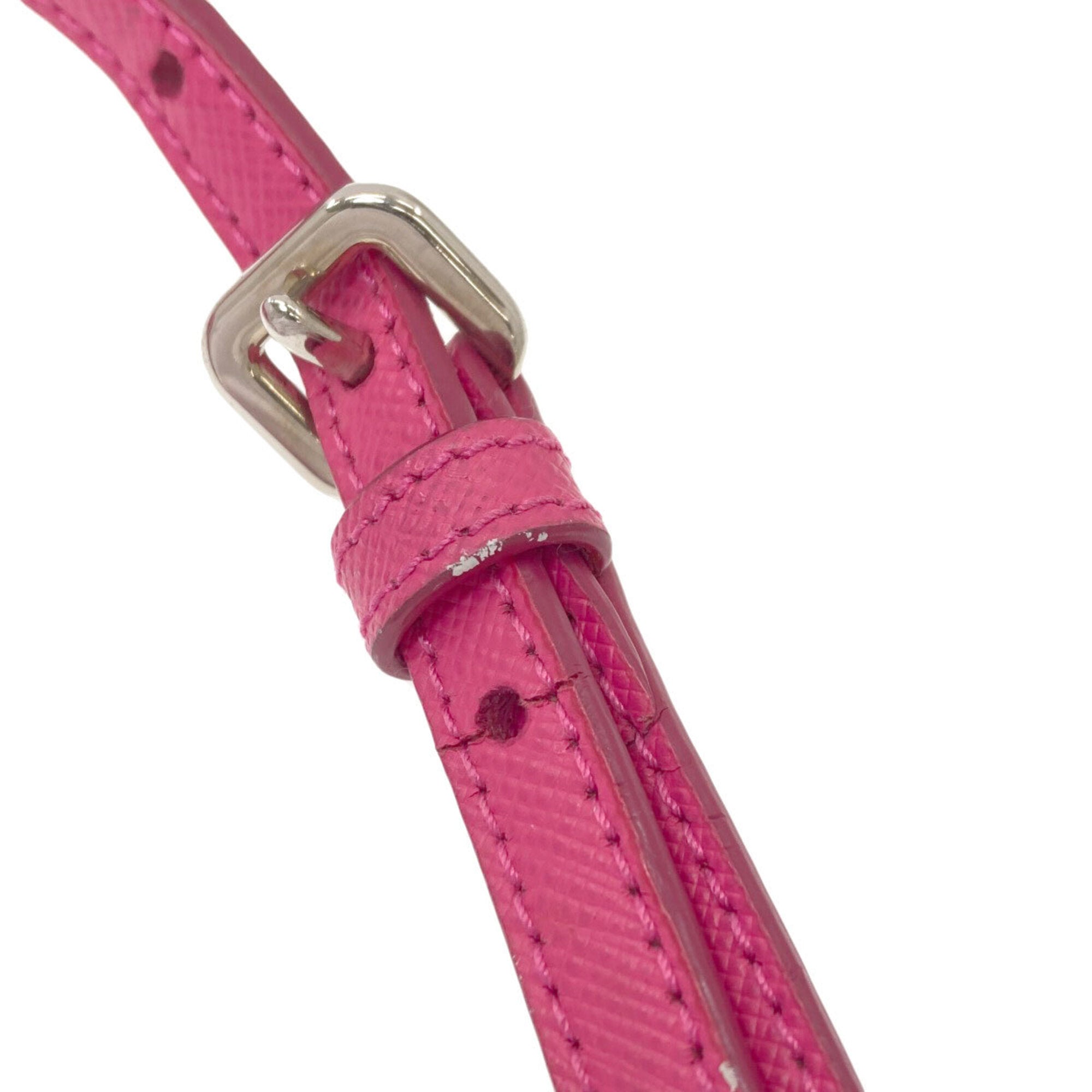Prada Pink Nylon Shoulder Bag (Pre-Owned)