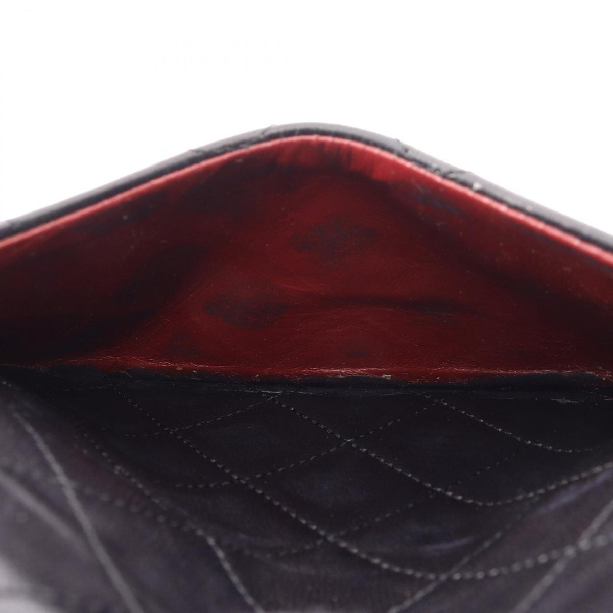 Chanel Black Leather Handbag Shoulder Bag (Pre-Owned)