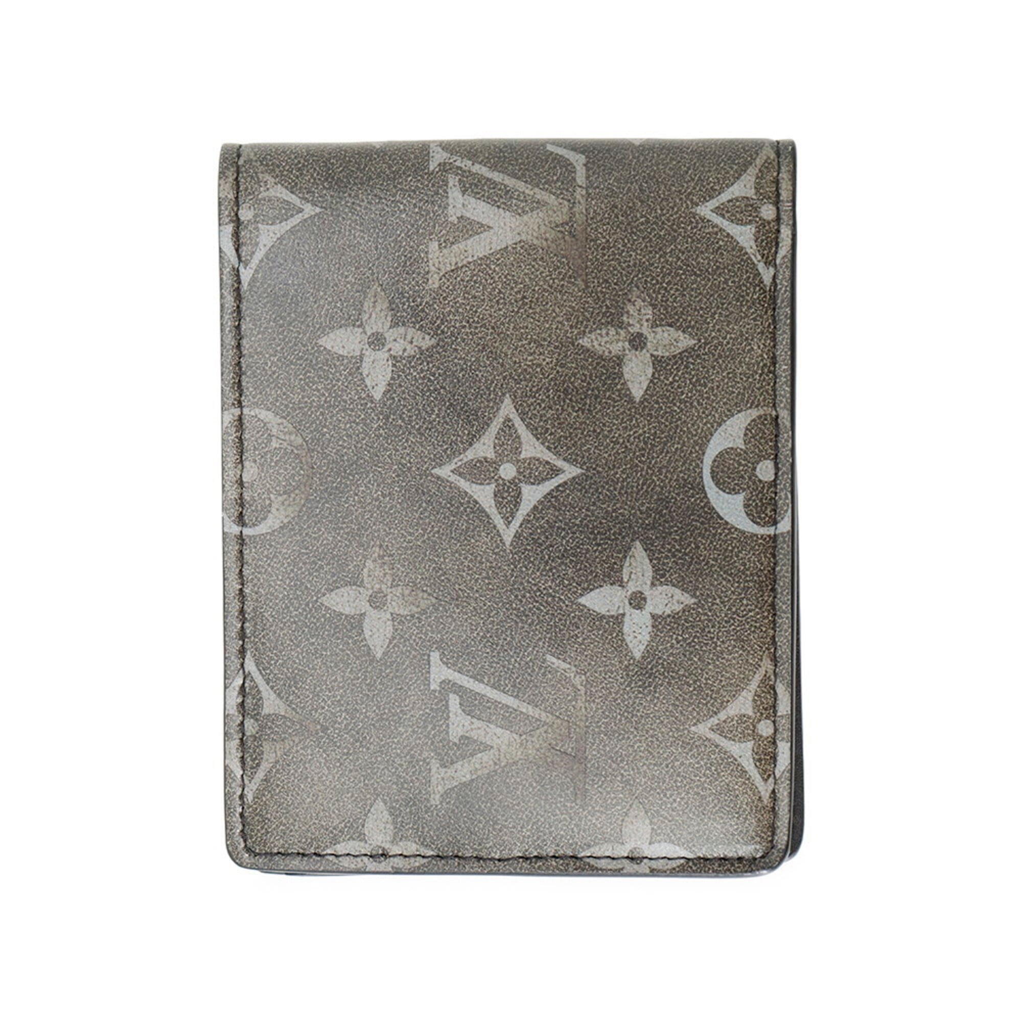 Louis Vuitton Monogram Black Gray Noir Monogram Wallet (Bi-Fold) (Pre-Owned)
