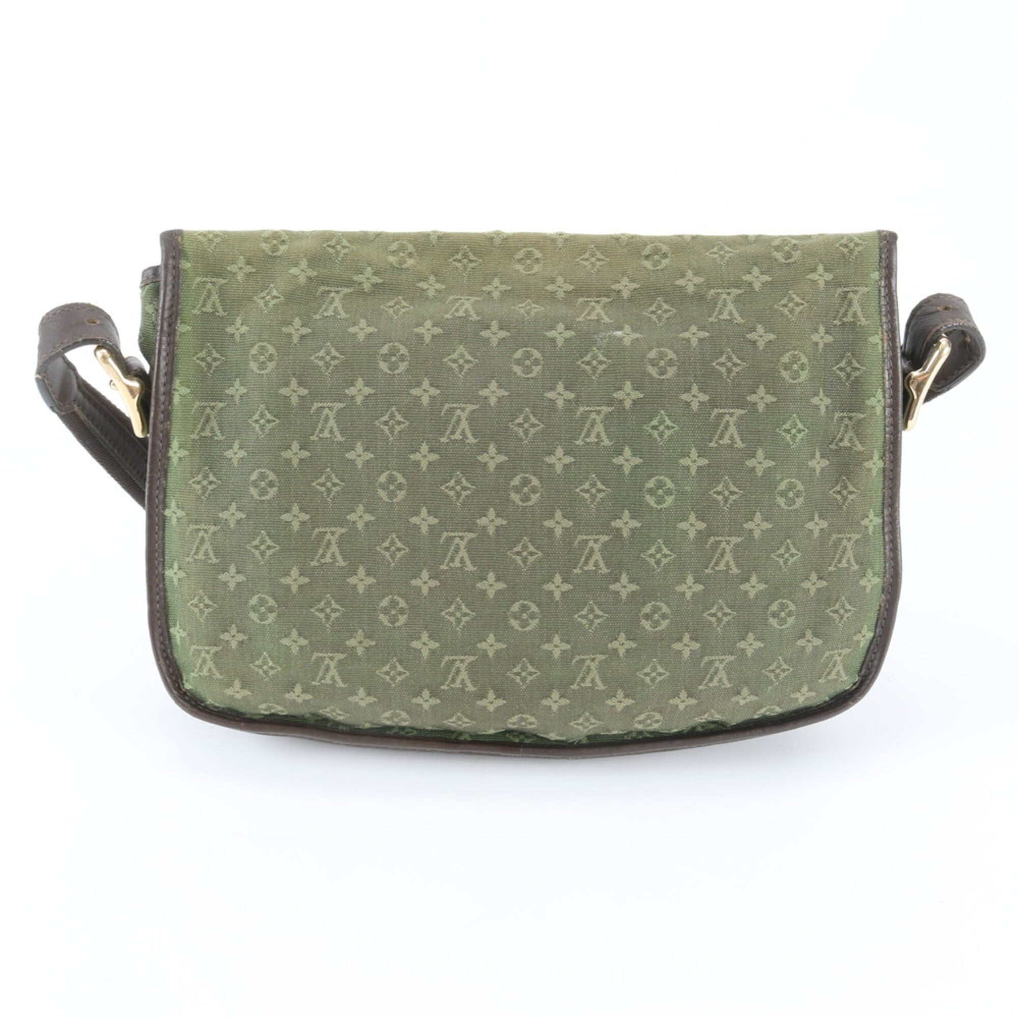 Louis Vuitton Tst Khaki Canvas Leather Shoulder Bag (Pre-Owned)