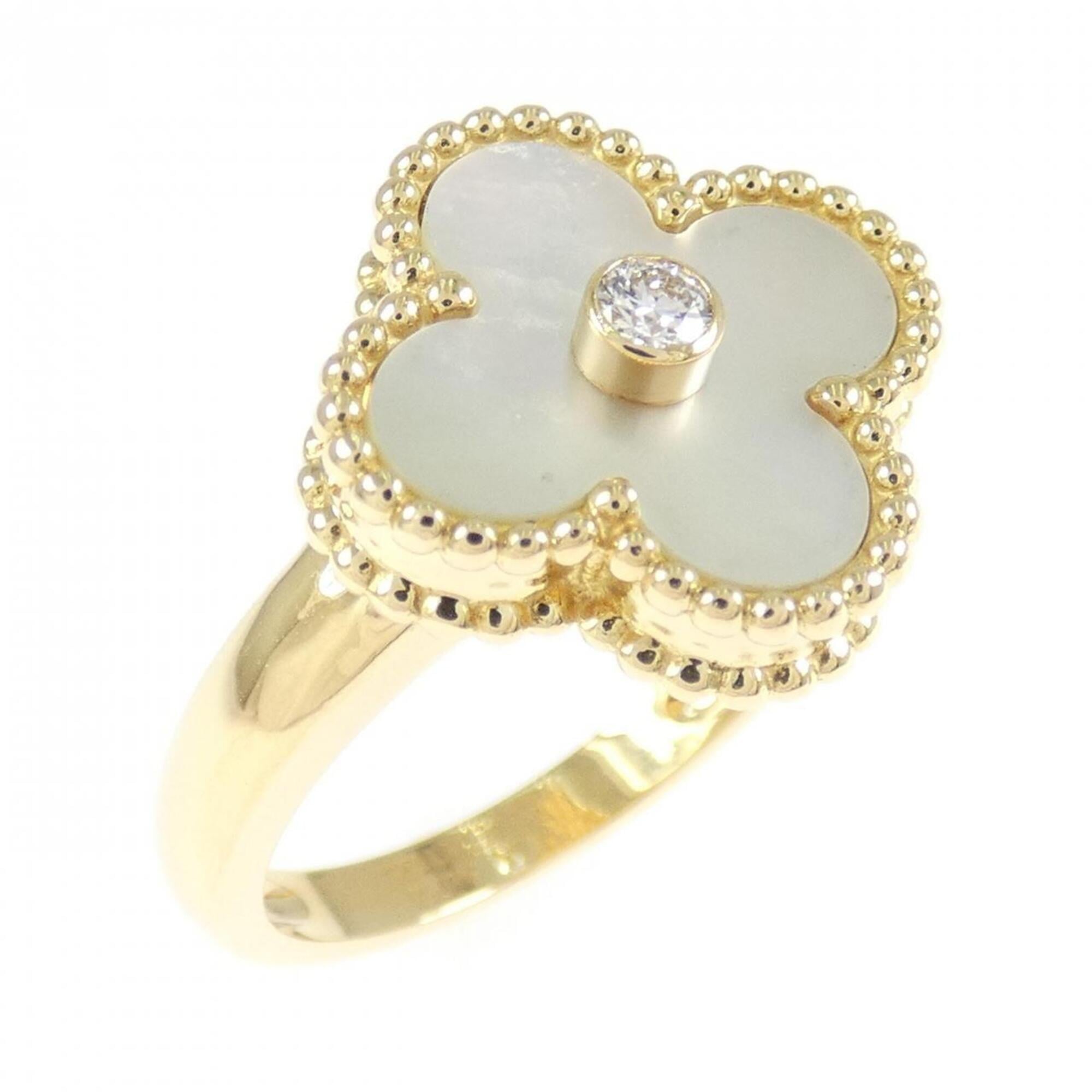Van Cleef & Arpels Yellow Gold (18K) Band Ring (Pre-Owned)