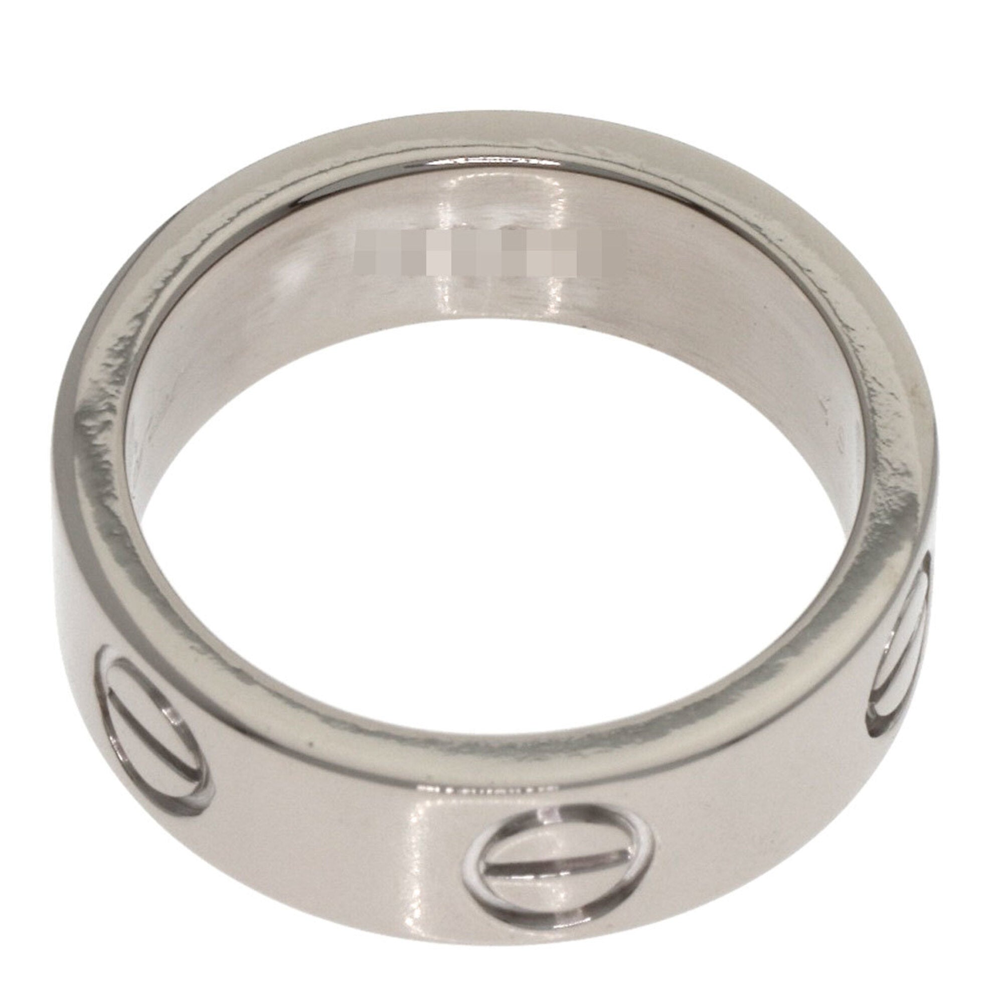 Cartier Love White Gold (18K) Band Ring (Pre-Owned)