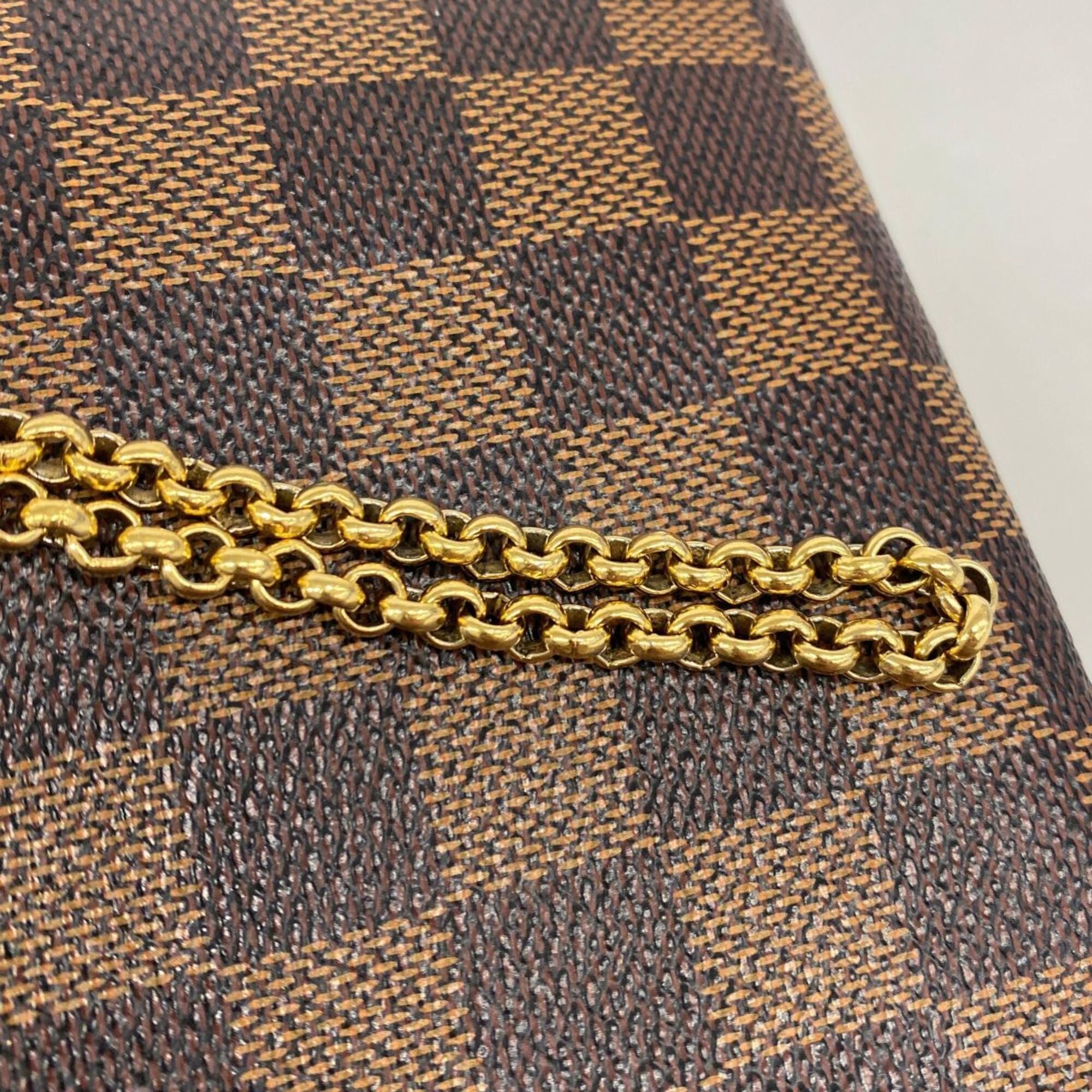 Louis Vuitton Ebene Handbag (Pre-Owned)