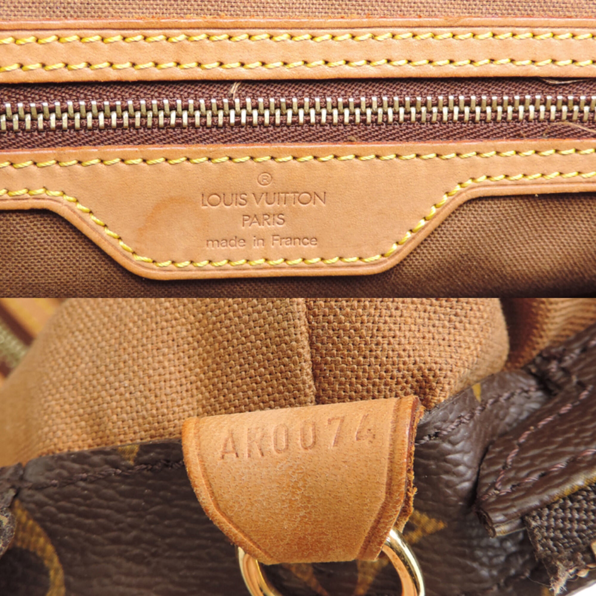 Louis Vuitton Brown Monogram Tote Bag (Pre-Owned)