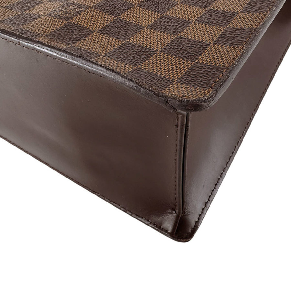 Louis Vuitton Damier Canvas Ebene Damier Canvas Handbag (Pre-Owned)