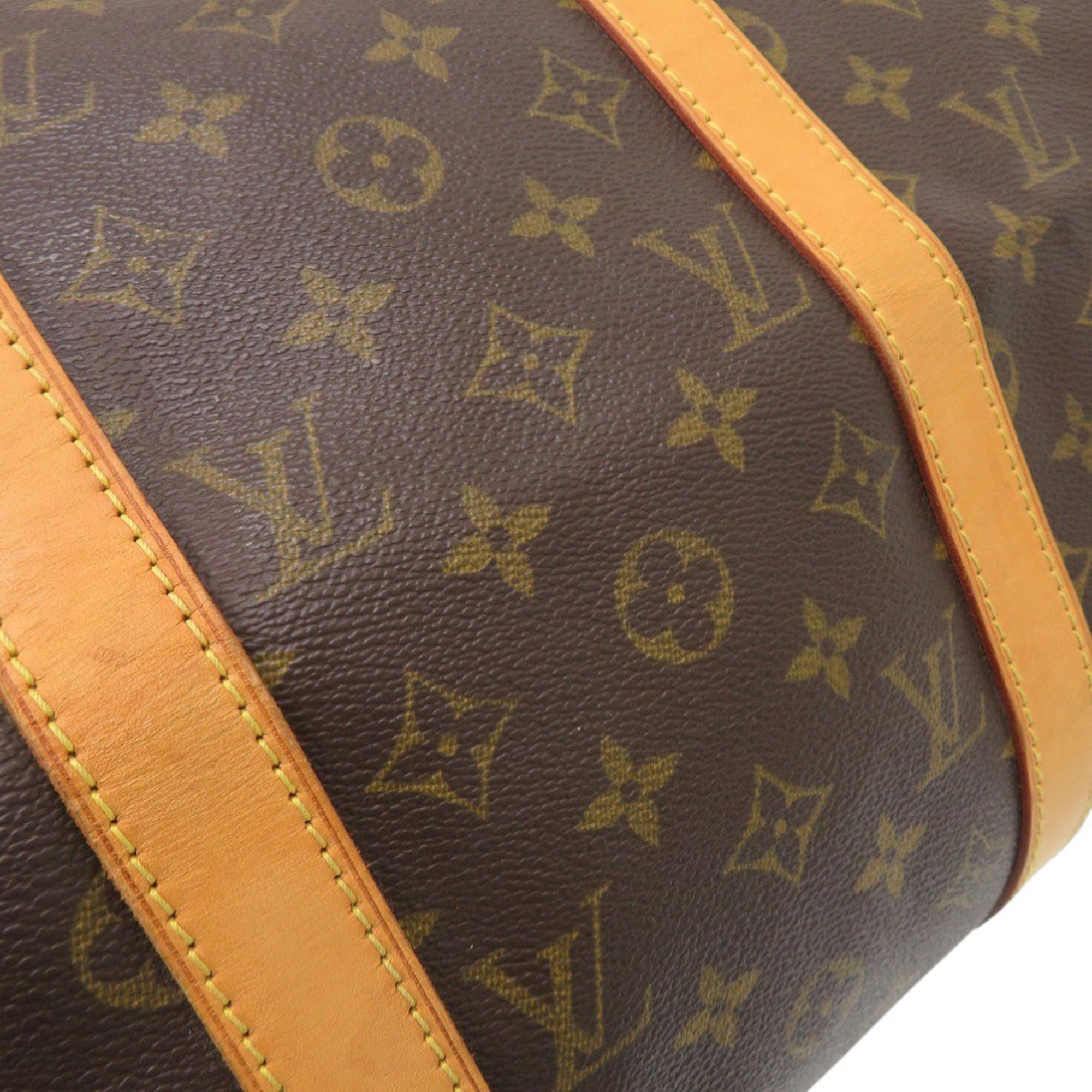 Louis Vuitton Brown Monogram Monogram Boston Bag (Pre-Owned)