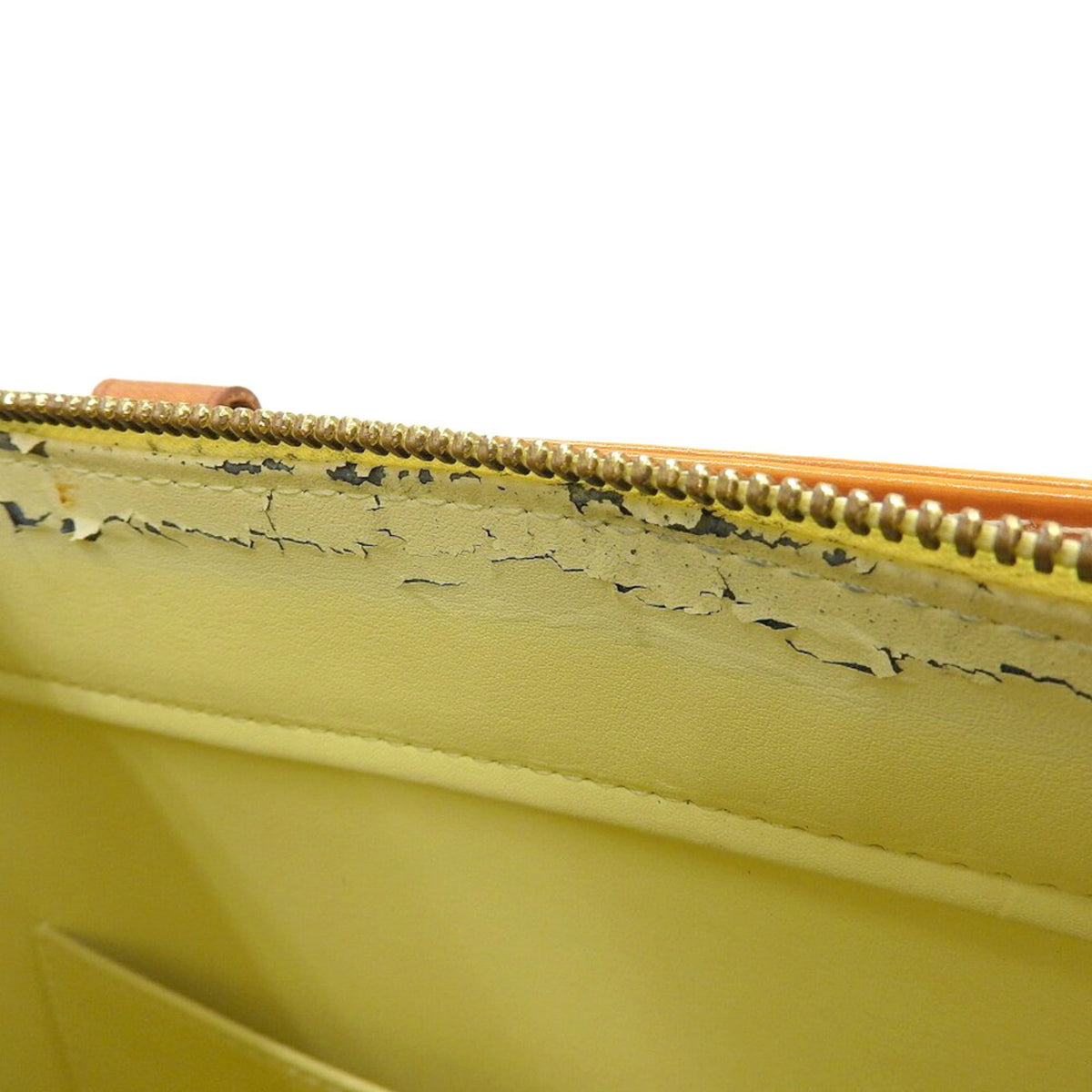 Louis Vuitton Monogram Yellow Monogram Vernis Leather Handbag Tote Bag (Pre-Owned)