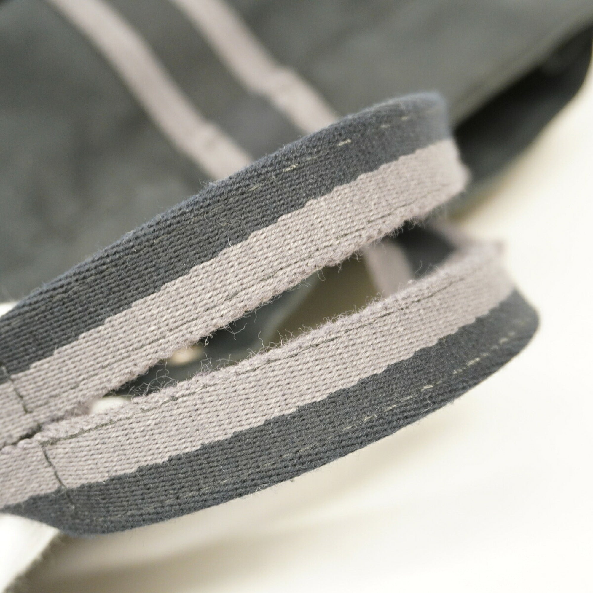 Hermes Black Canvas Tote Bag (Pre-Owned)