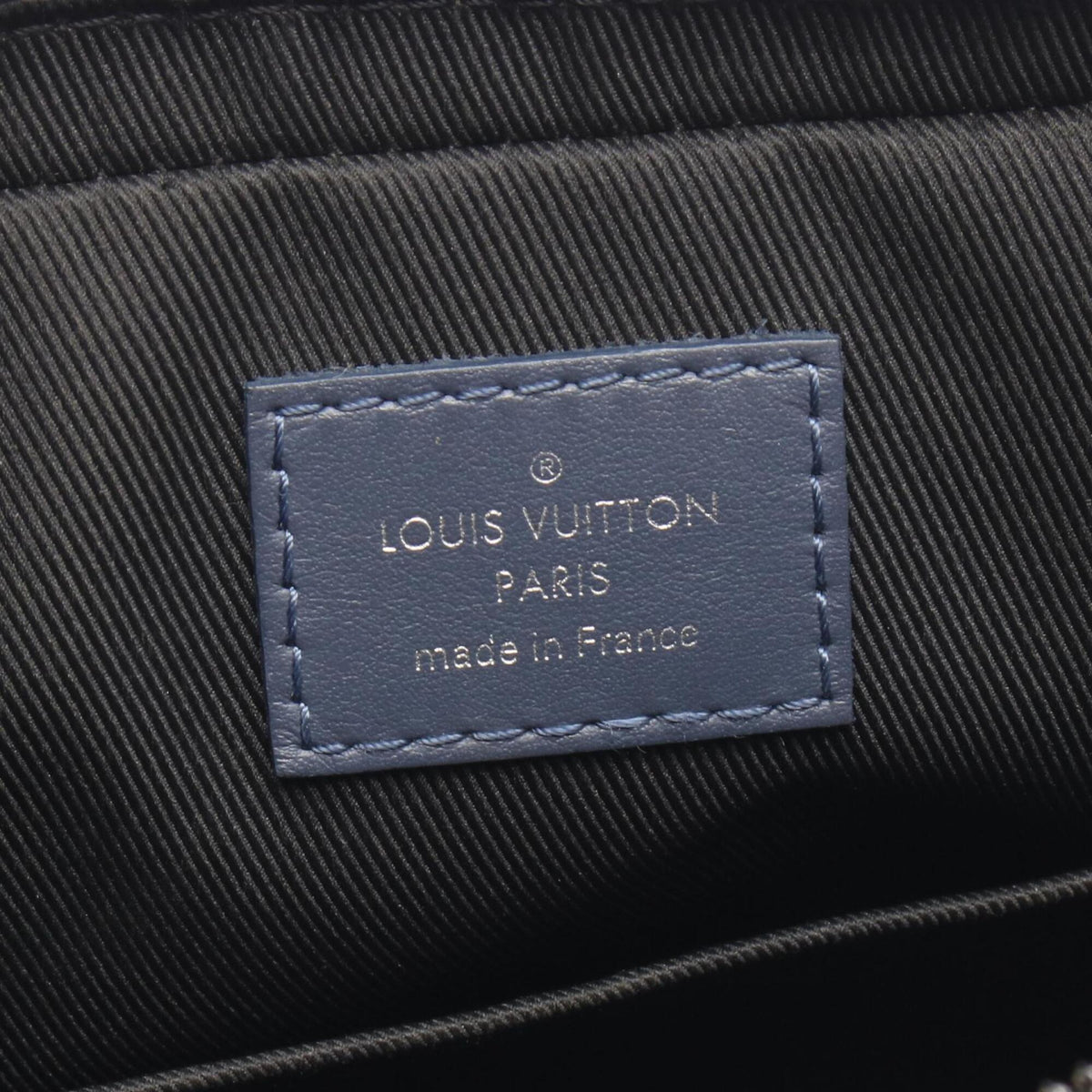 Louis Vuitton Navy Monogram Shadow Handbag Shoulder Bag (Pre-Owned)