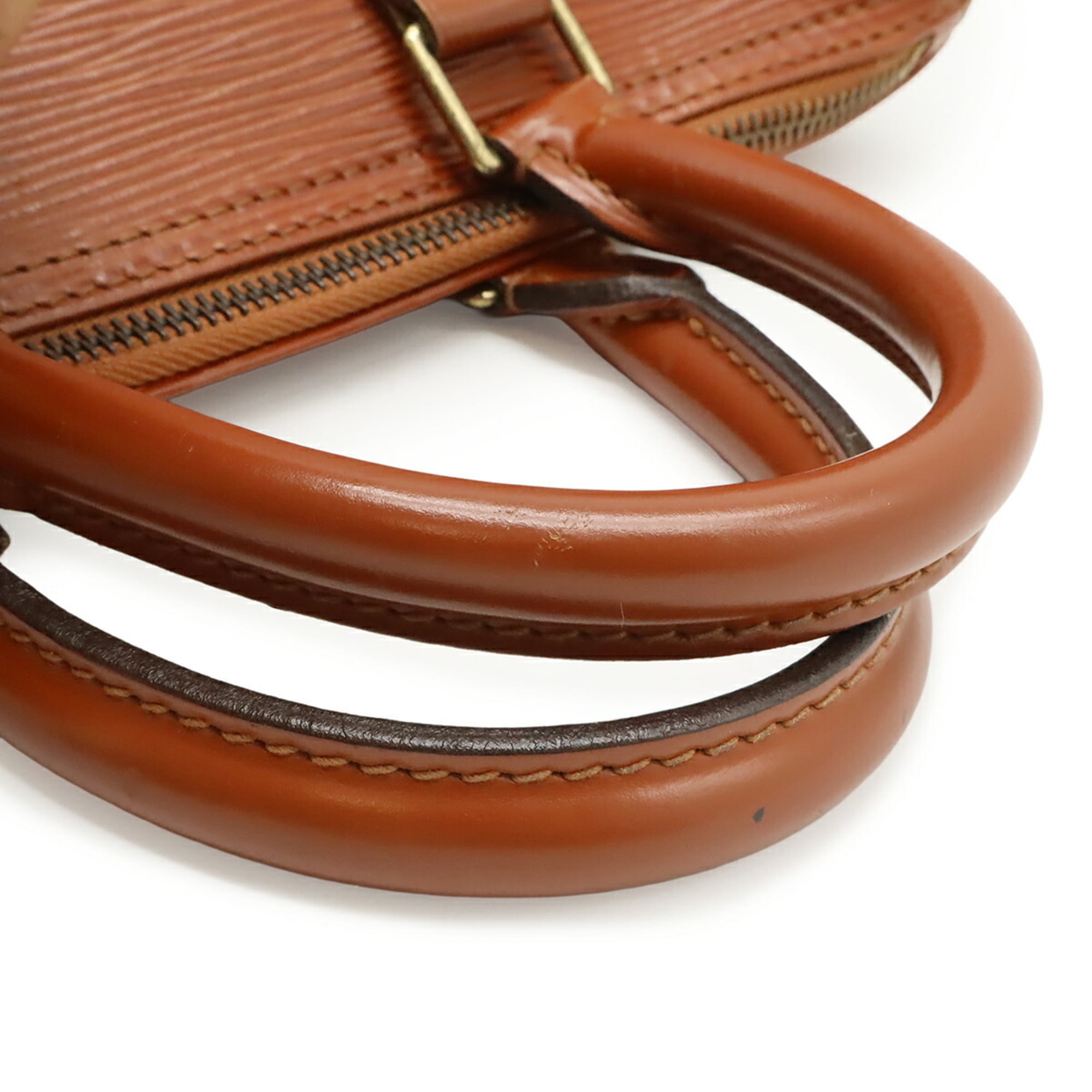 Louis Vuitton Epi Kenyan Brown Epi Leather Handbag (Pre-Owned)