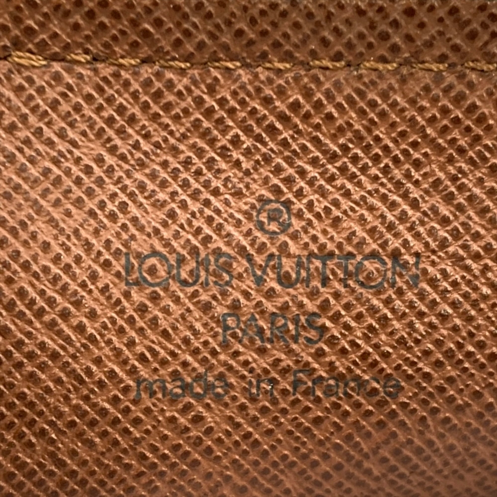 Louis Vuitton Brown Monogram Canvas Shoulder Bag (Pre-Owned)
