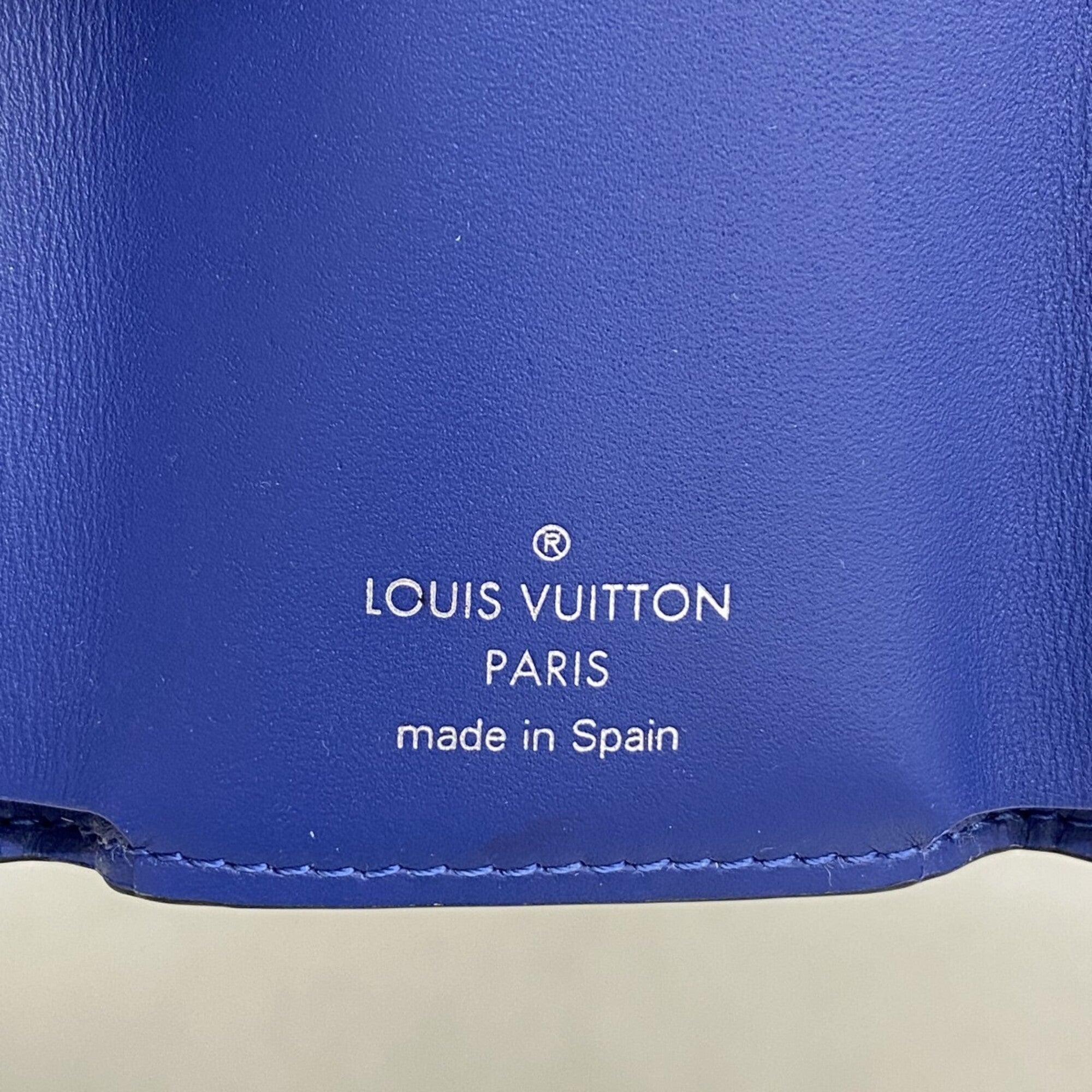 Louis Vuitton Cobalt Wallet (Tri-Fold) (Pre-Owned)
