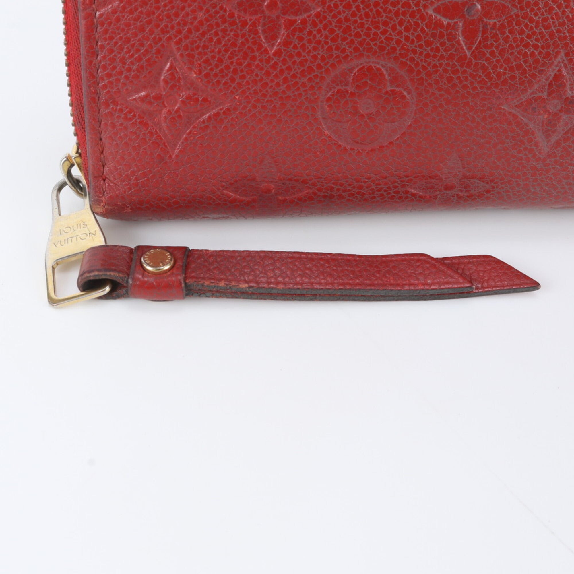 Louis Vuitton Monogram Empreinte Sacrlet Leather Long Wallet (Bi-Fold) (Pre-Owned)