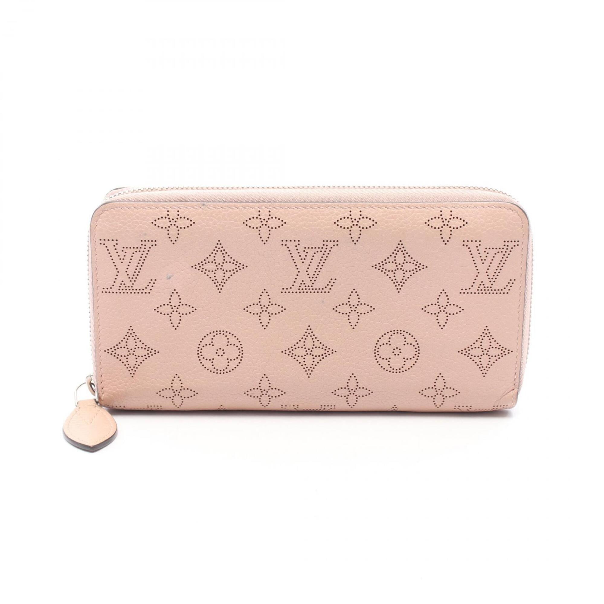 Louis Vuitton Pink Leather Long Wallet (Bi-Fold) (Pre-Owned)