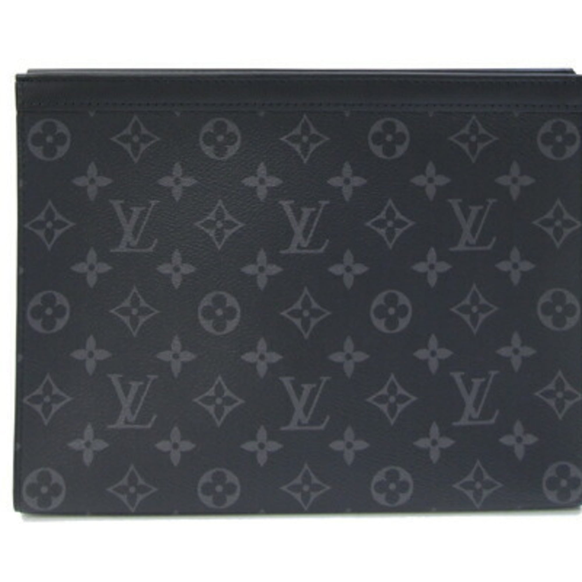 Louis Vuitton Monogram Eclipse Monogram Eclipse Monogram Eclipse Clutch Bag Pochette Pouch (Pre-Owned)
