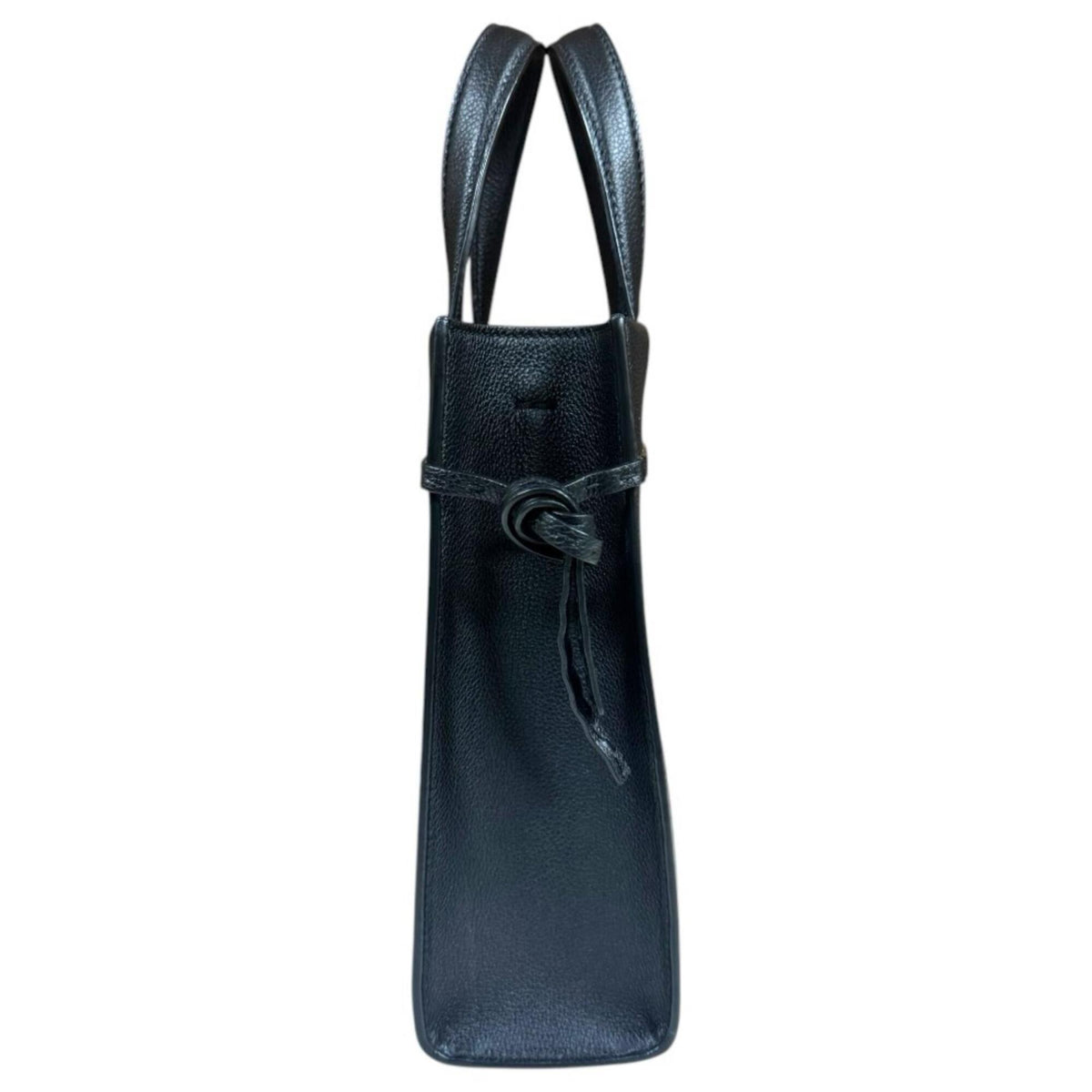 Fendi Black Leather Handbag Shoulder Bag (Pre-Owned)