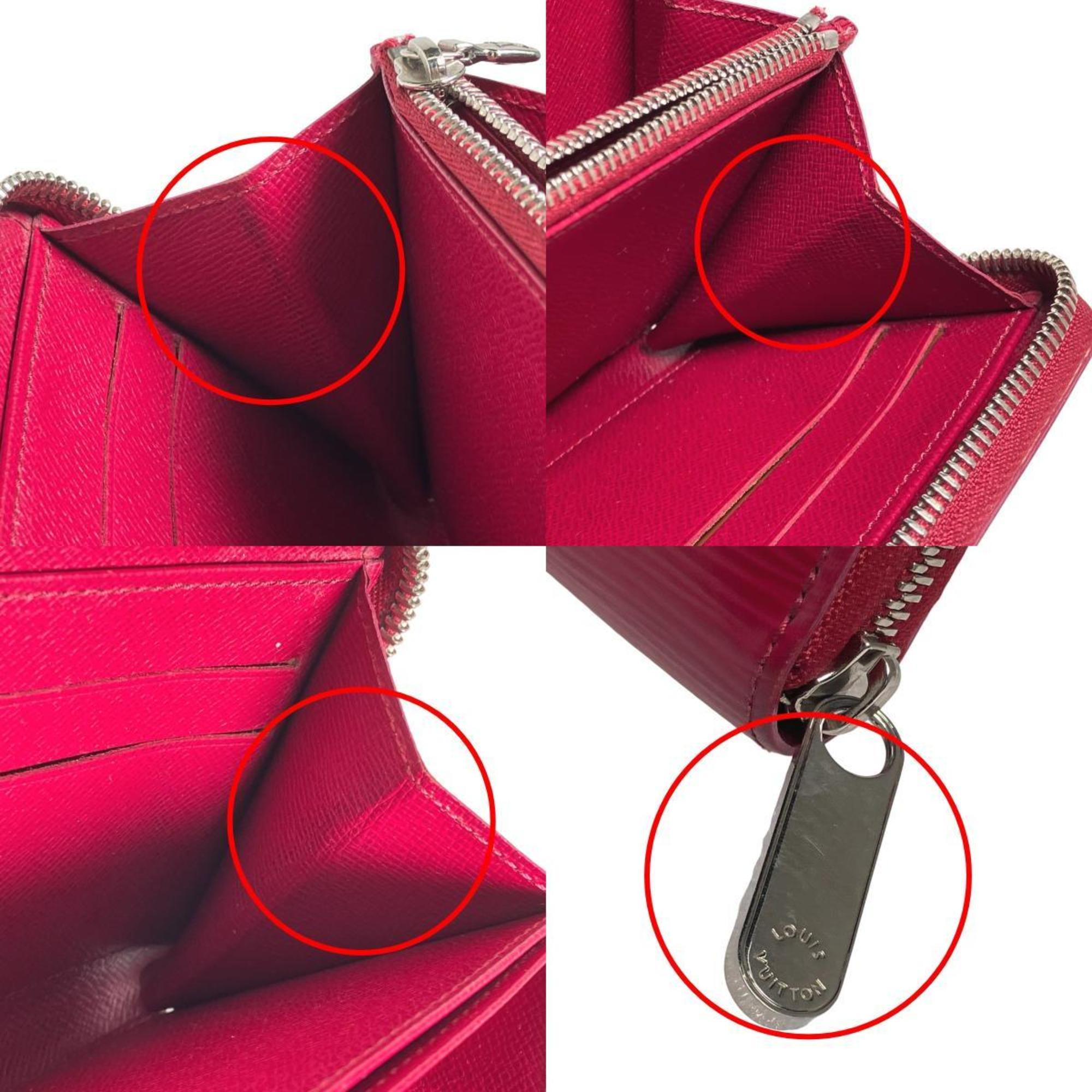 Louis Vuitton Fuchsia Epi Leather Long Wallet (Bi-Fold) (Pre-Owned)