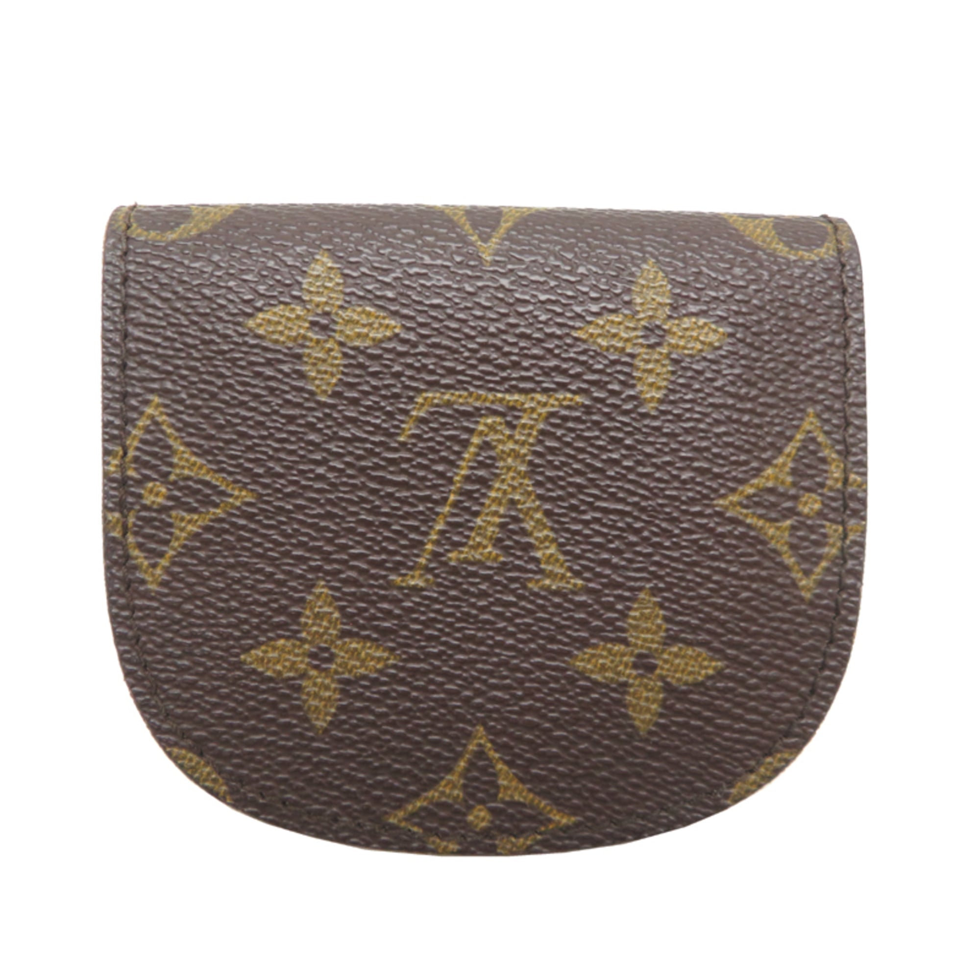 Louis Vuitton Brown Monogram Coin Purse/Coin Case (Pre-Owned)