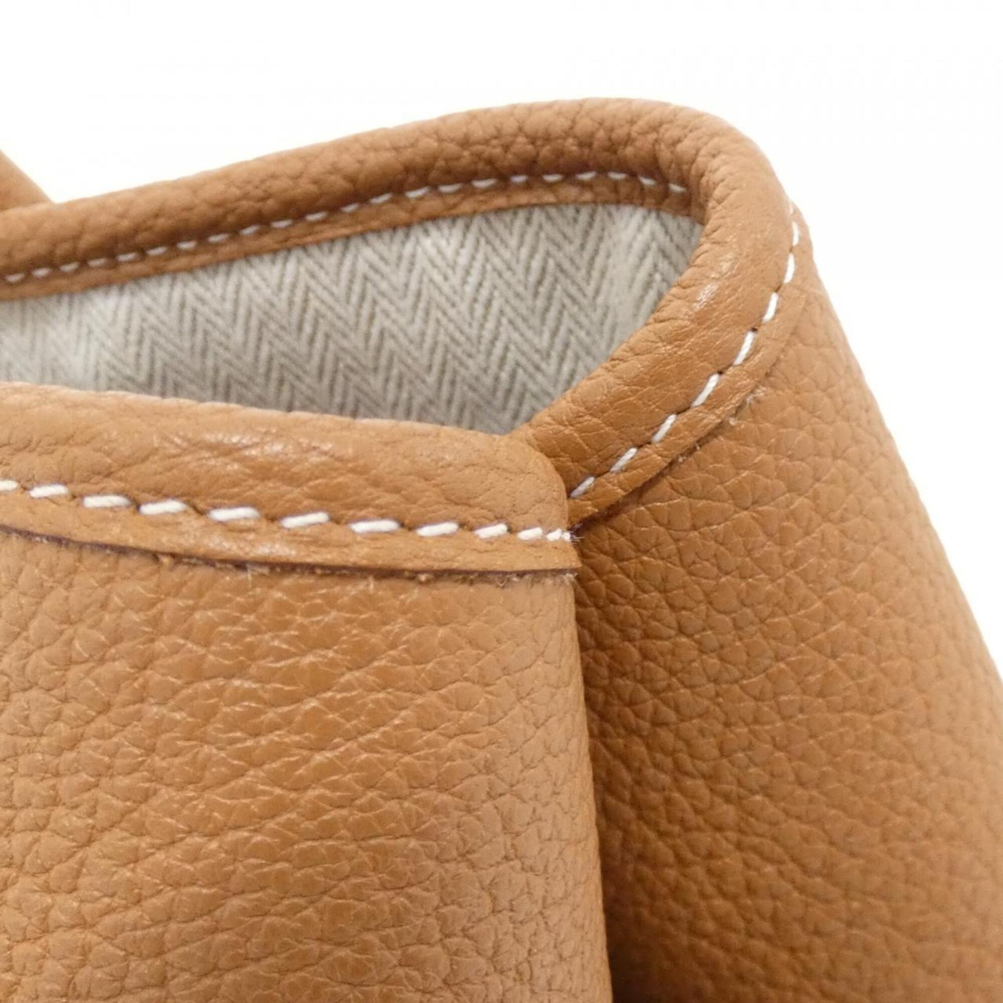 Hermes Brown Negonda Leather Handbag (Pre-Owned)