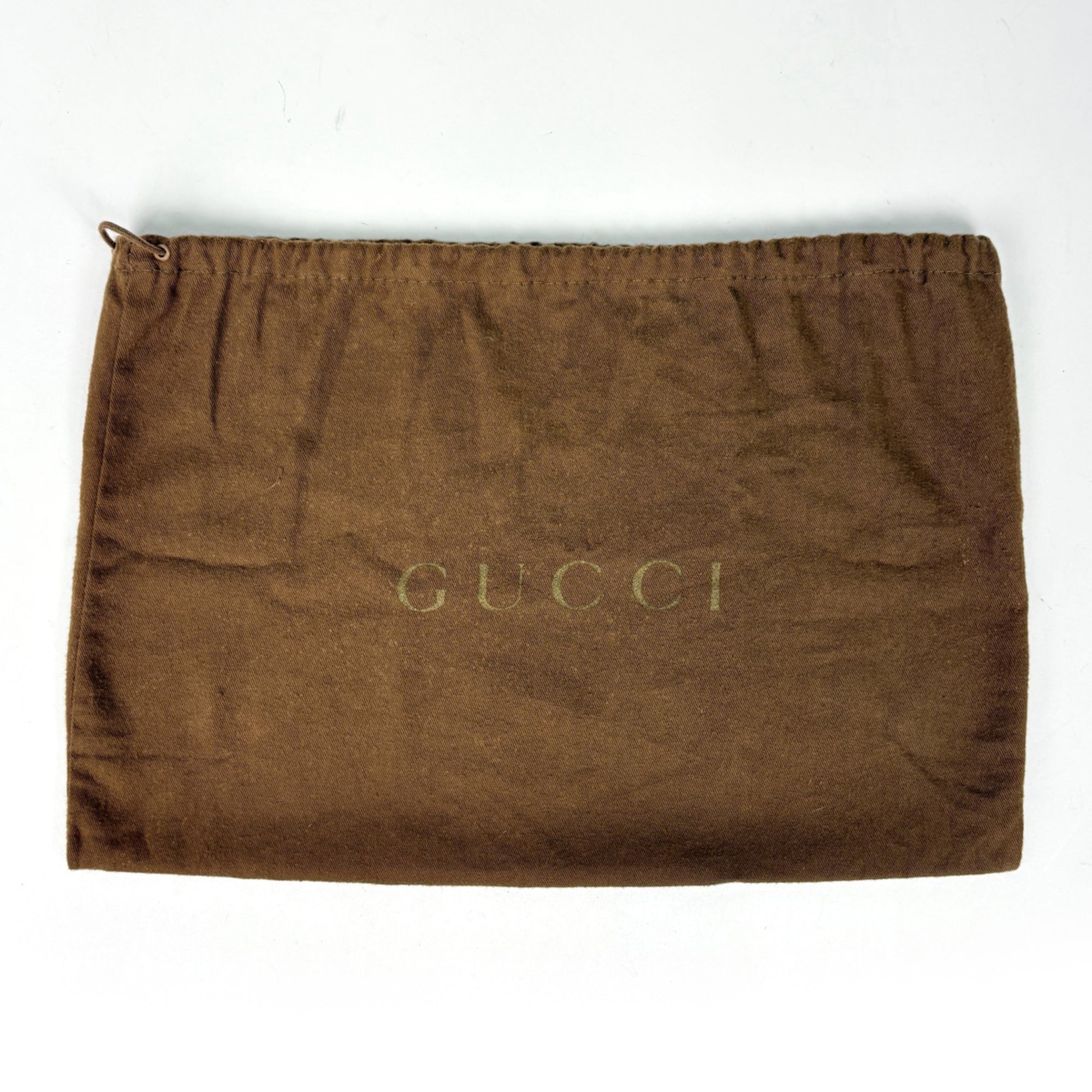 Gucci Beige Gg Canvas Shoulder Bag (Pre-Owned)