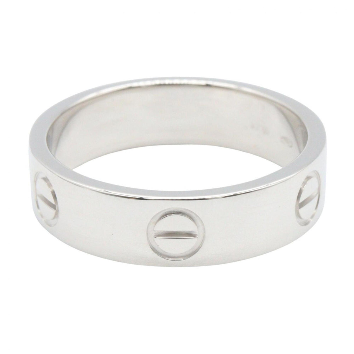 Cartier Silver White Gold (18K) Band Ring (Pre-Owned)
