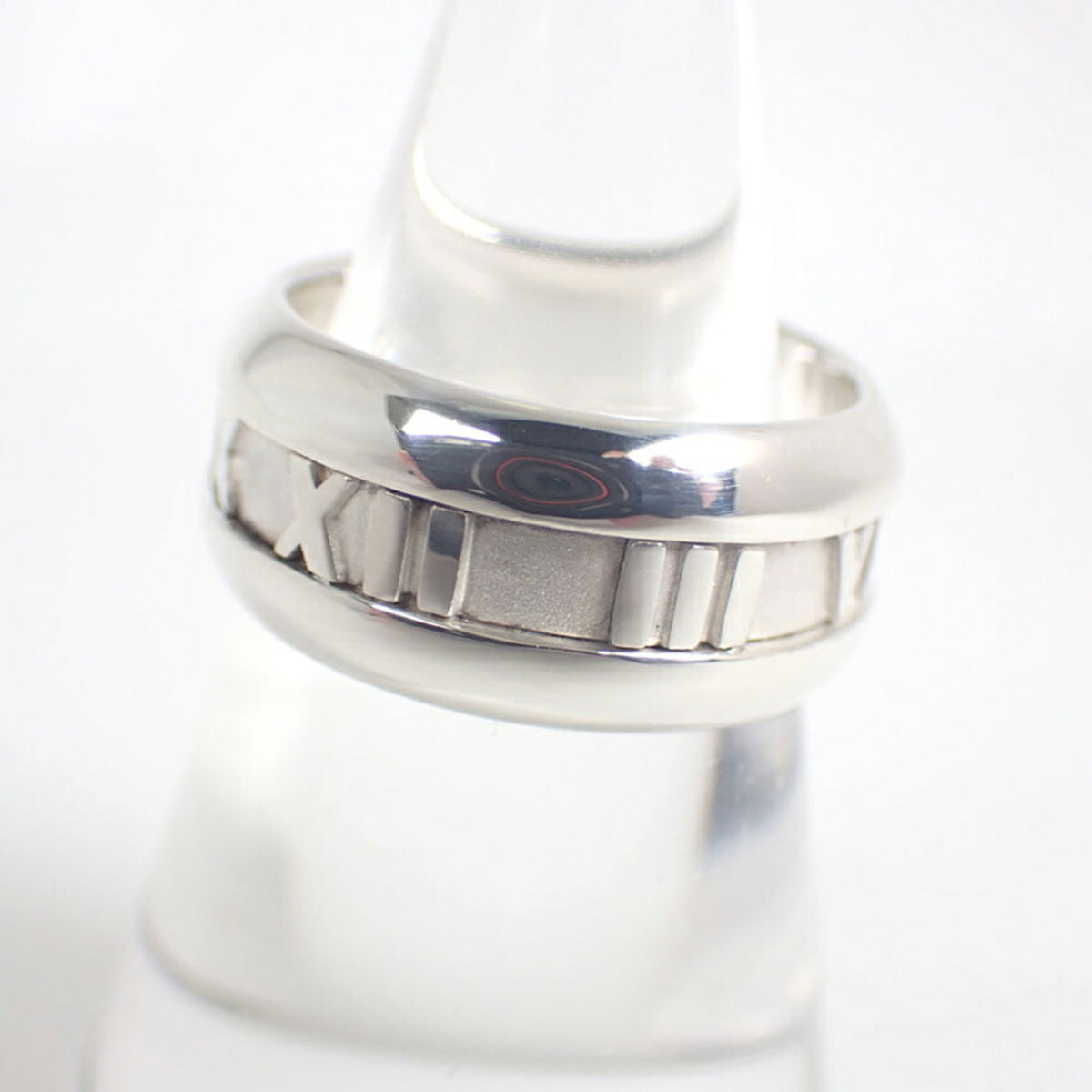 Tiffany Silver Sterling Silver 925 Band Ring (Pre-Owned)