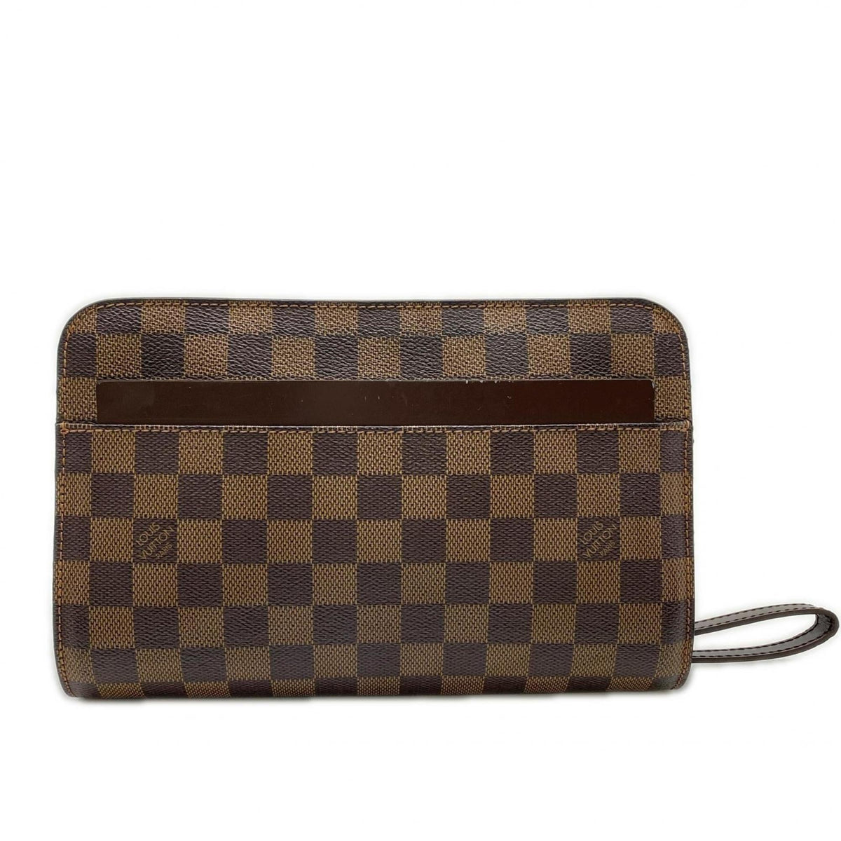 Louis Vuitton Brown Monogram Monogram Clutch Bag (Pre-Owned)